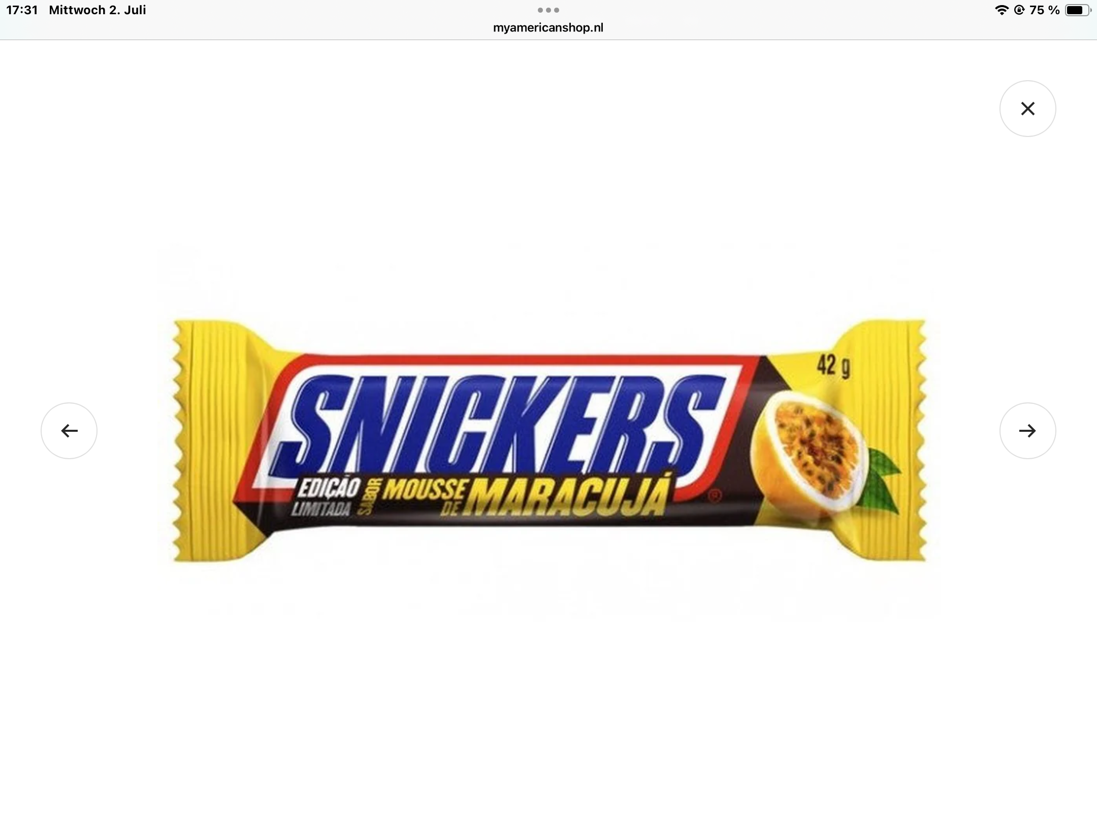 Snickers maracuja