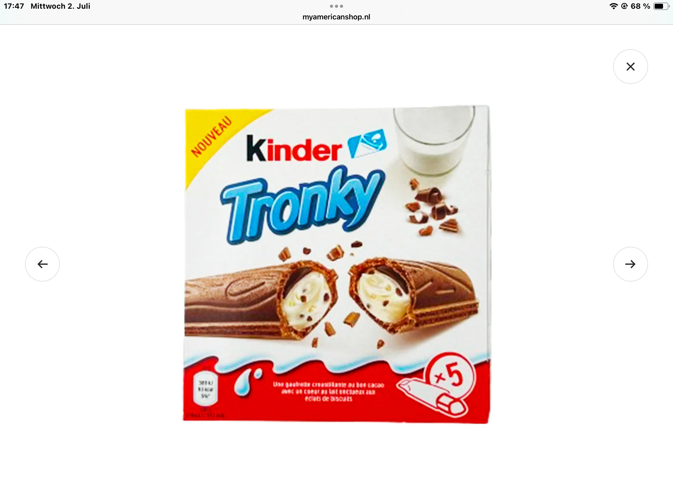 Kinder Tronky big