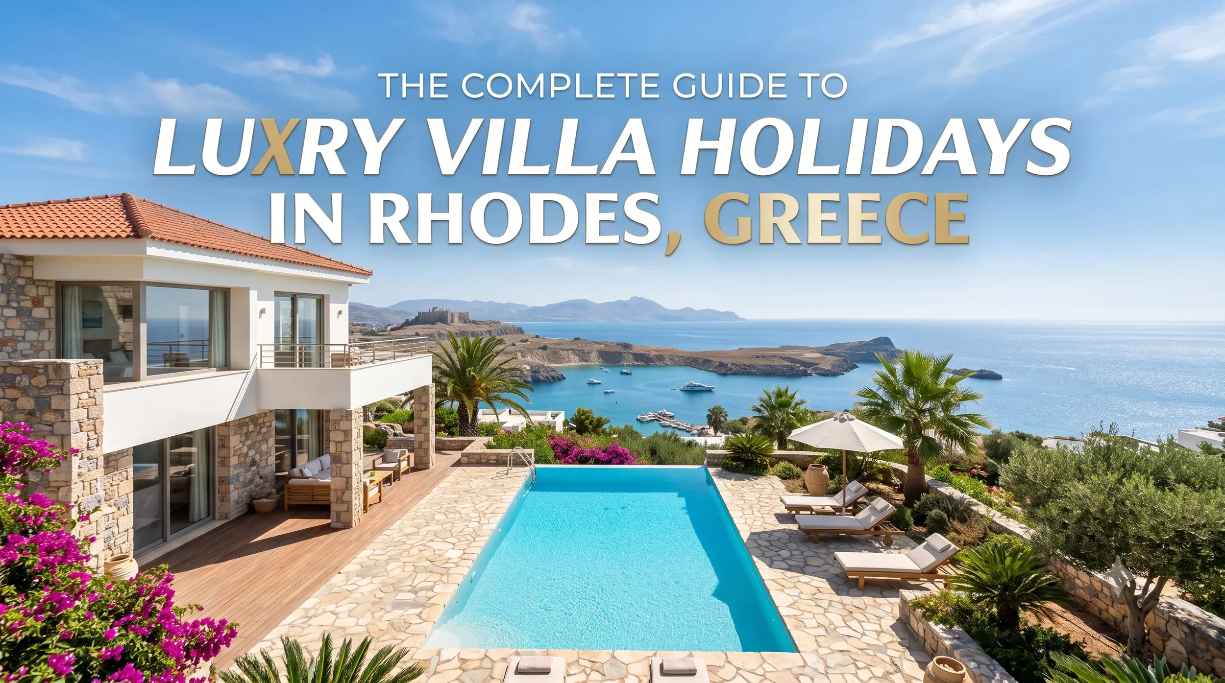 The Complete Guide to Luxury Villa Holidays in Rhodes, Greece