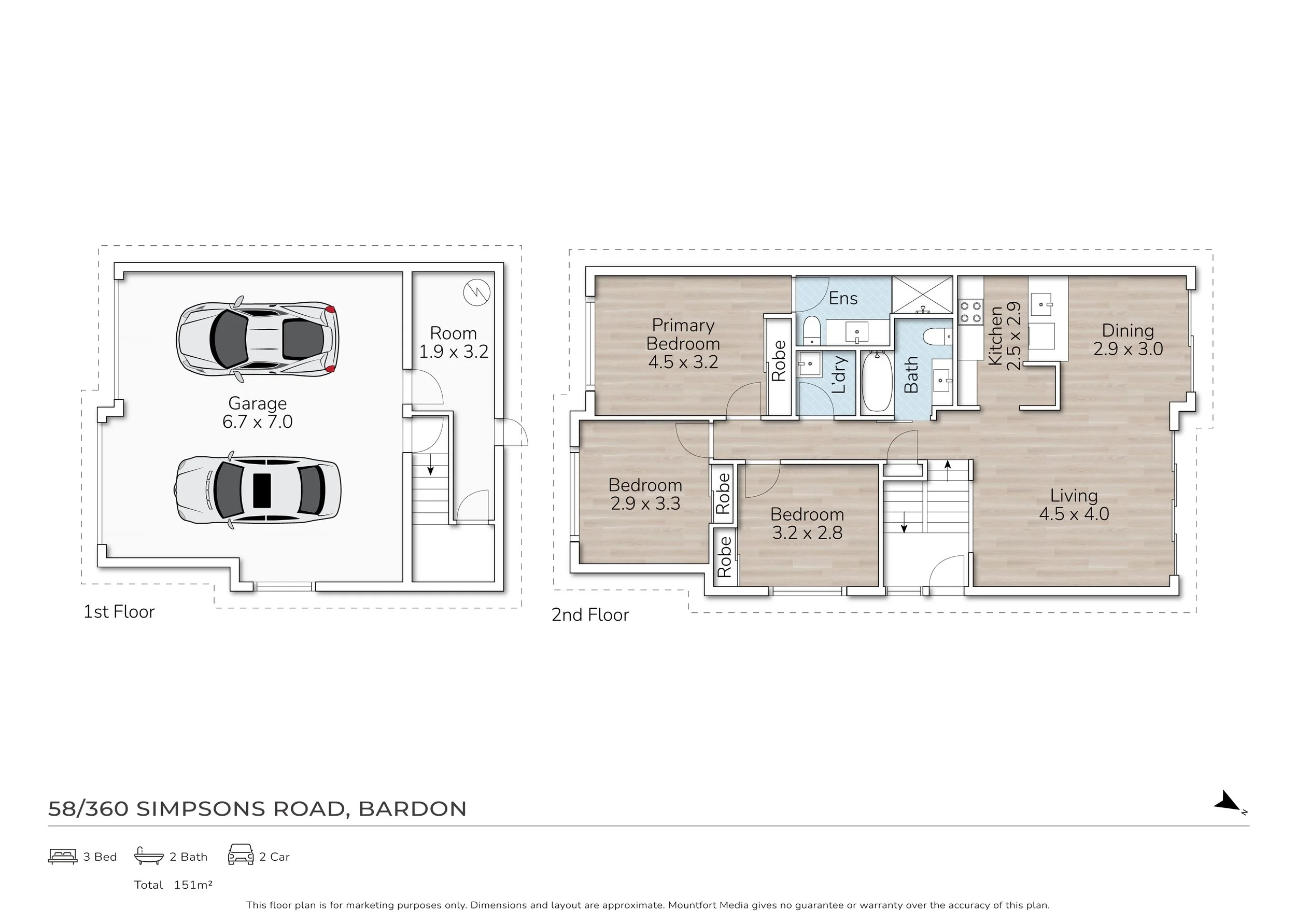 Floorplan of 58/360 Simpsons Road