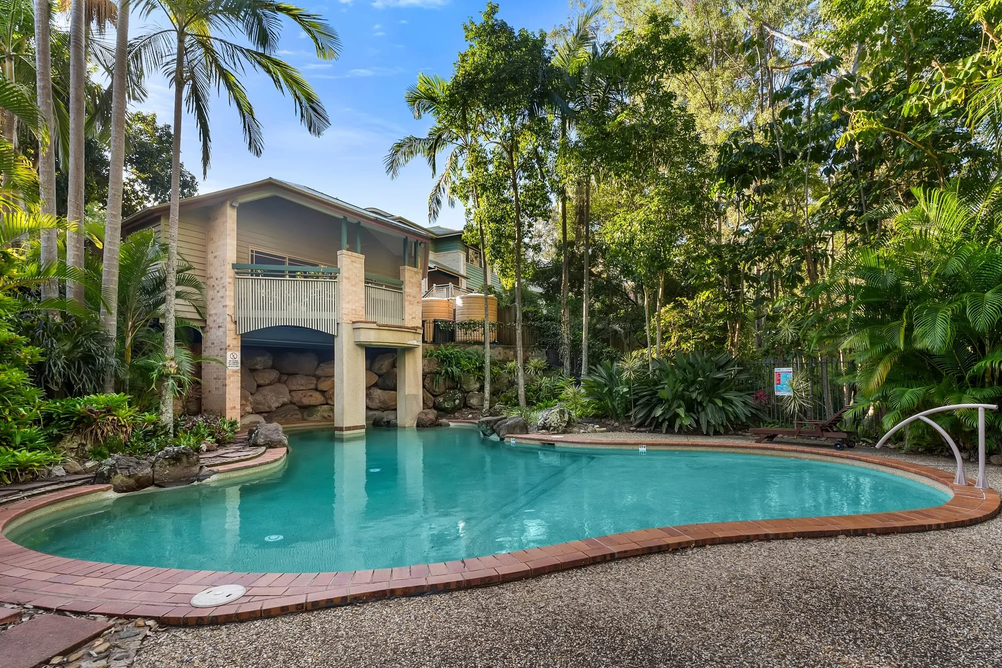 Resort-style pool in the Treetops complex