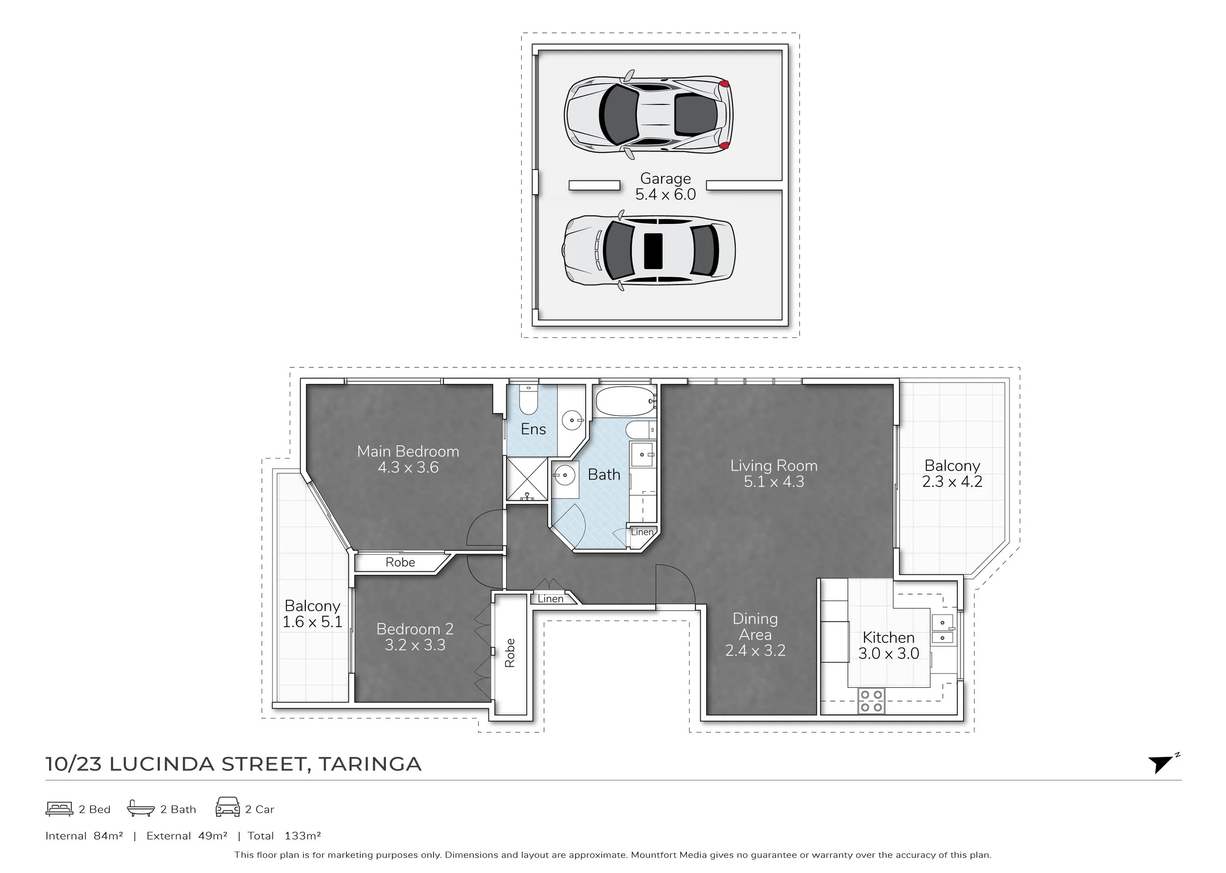 Floorplan of 10/23 Lucinda Street