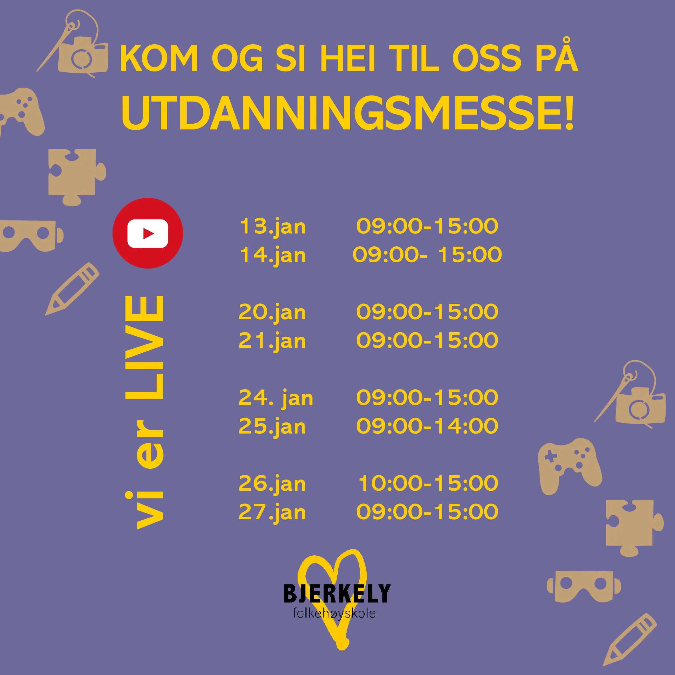 Utdanningsmesser 2022