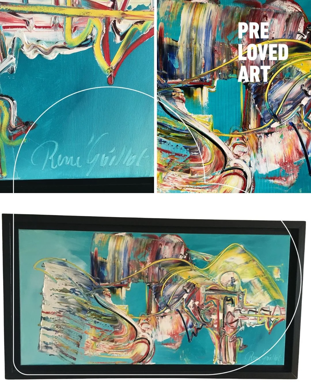 🖼️ Nieuw: Abstract werk van Ren&eacute; Guillot @rene_guillot 

Strak. Krachtig. Kleurrijk. Dit originele werk van Ren&eacute; Guillot geeft direct energie en karakter aan je interieur.

Bekend om zijn geometrische abstracties en speelse kleurvlakke