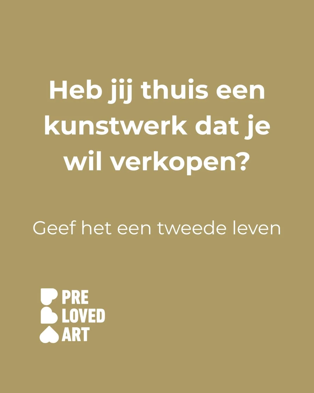 Jouw kunstwerk verkopen? Bedrijf, particulier of kunstenaar? Check link in de bio

 #prelovedart #artcollector #limitededition #artcollection #art #kunstverkopen #preloved #prelovedart