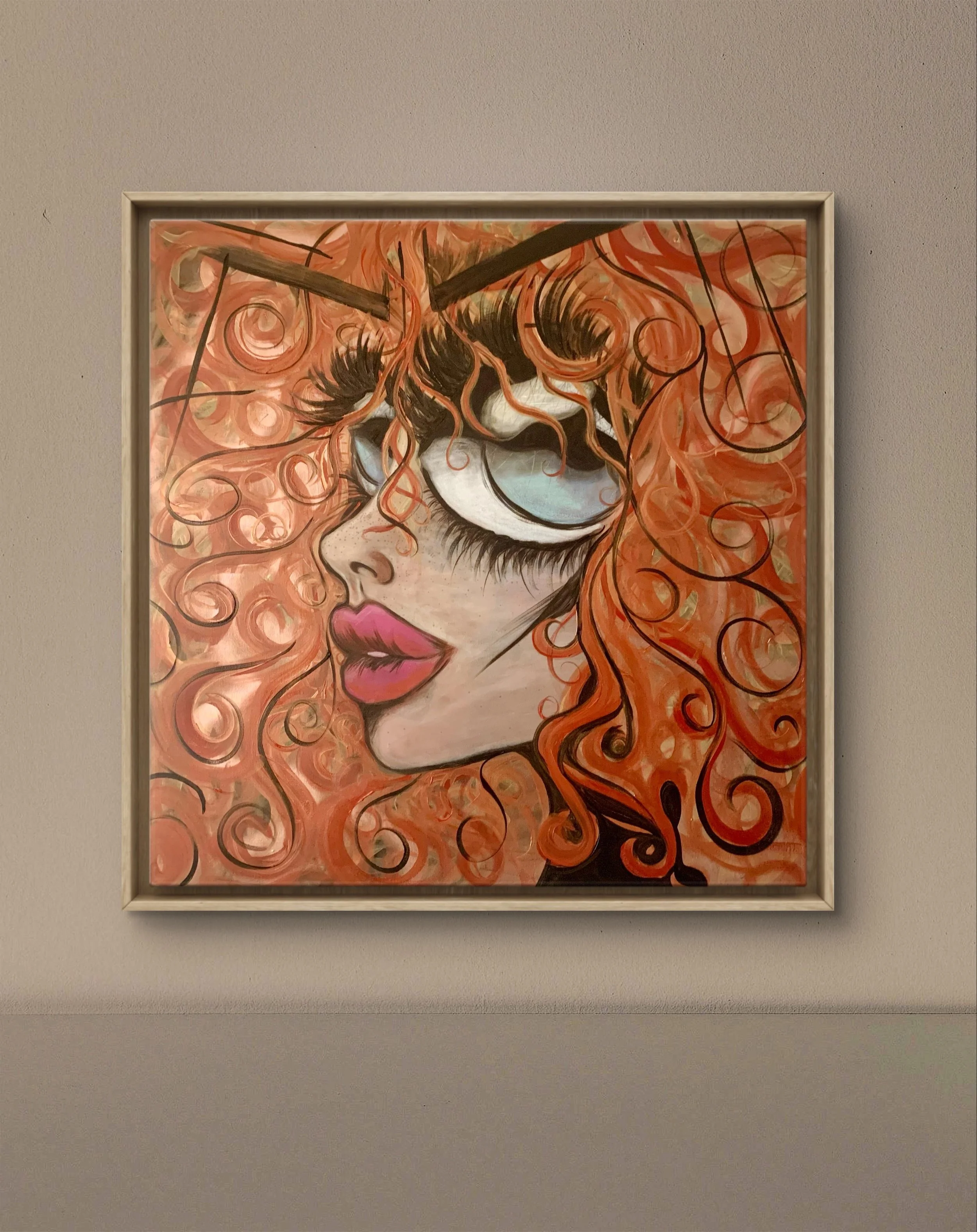 Barbara Brandt -  Lady in Red