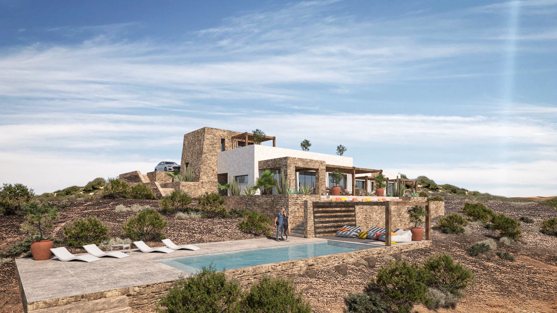 Maison individuelle Iftane Maroc