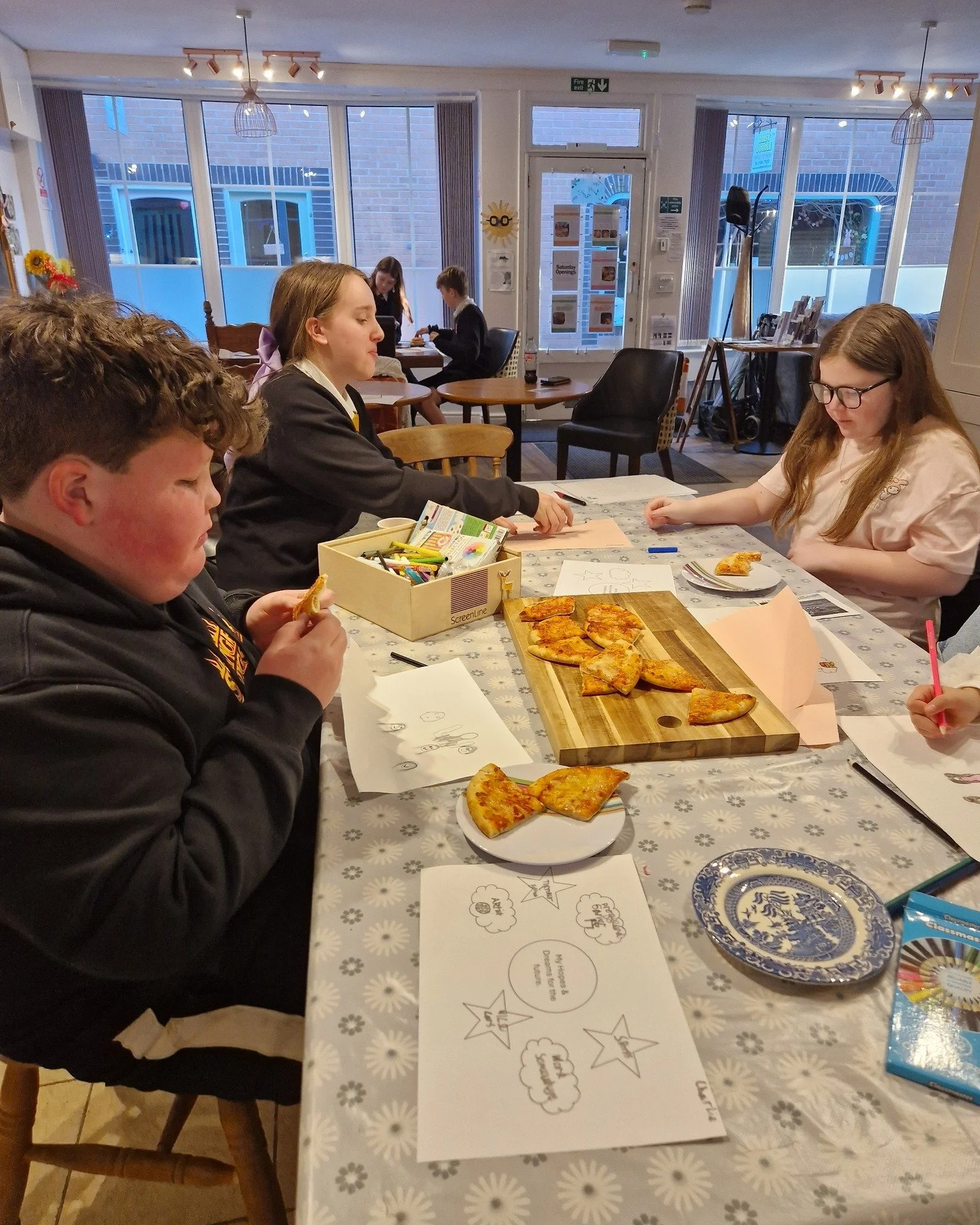 This week, on the lead up to #YoungCarersActionDay we have been focusing on #YCAD and the theme, Fair Futures for Young Carers at our youth hubs and school lunch hubs 💜

The young carers have been thinking about their futures, hopes and dreams and w