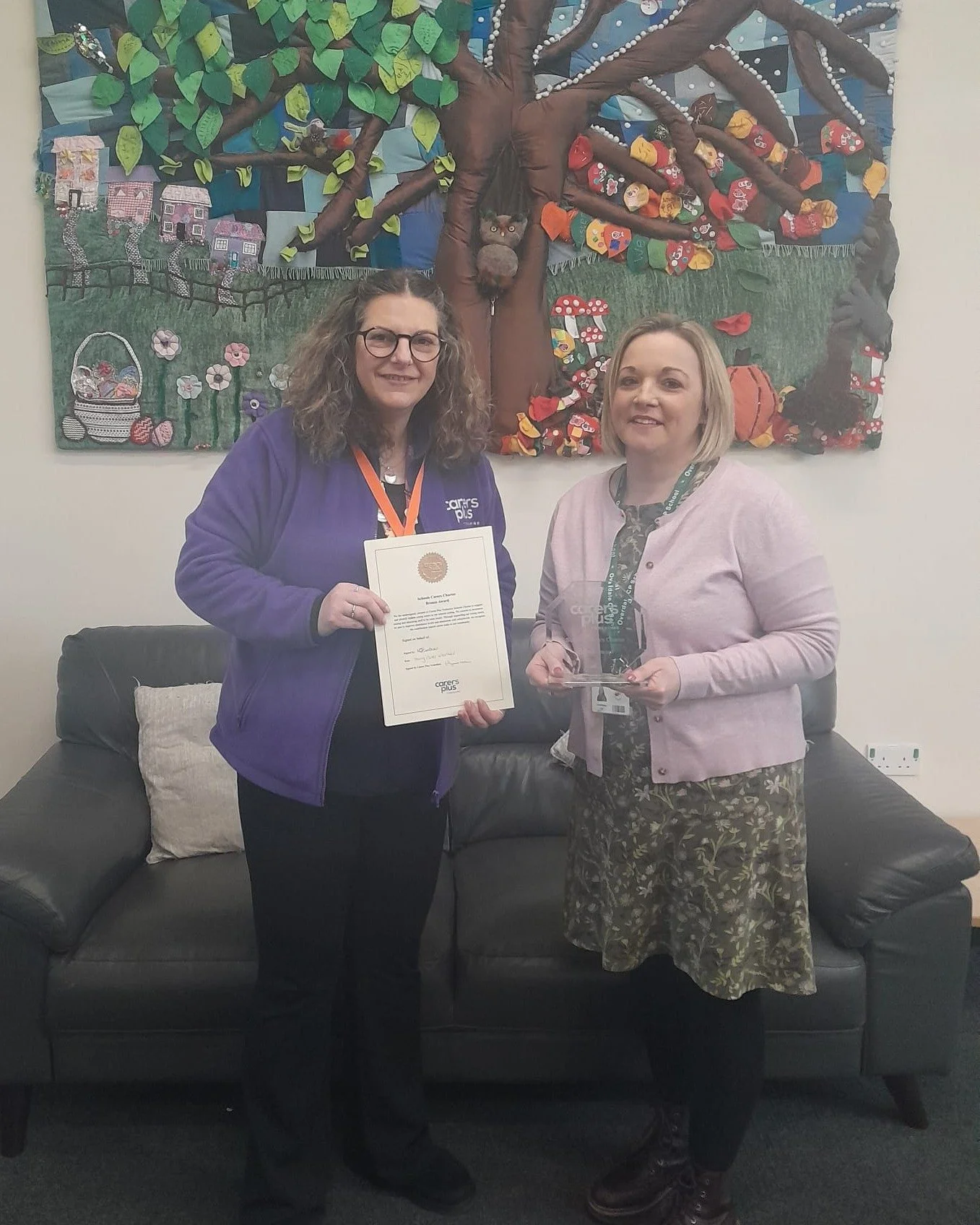 We are delighted to announce that ⭐ Overdale Community Primary School ⭐ has achieved the Carers Plus Yorkshire Schools Carers Charter Bronze Award! 📜

Across the UK, there are around one million young carers under 18, along with a further 600,000 yo