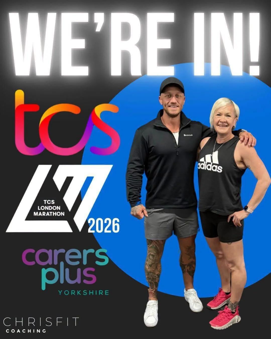 Carers Plus Yorkshire Head of Operations, Rachel Anderson, is taking on the incredible challenge of the @londonmarathon this weekend, running alongside @chrisfitcoaching_ 🏃&zwj;♀️🔥

We&rsquo;re so proud to share Rachel&rsquo;s story, in her own wor