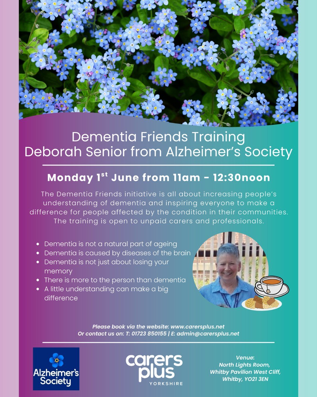 🌸 Dementia Friends Training with Deborah Senior from @alzheimerssoc 🌸

The Dementia Friends initiative is all about increasing people&rsquo;s understanding of dementia and inspiring everyone to make a difference for people affected by the condition