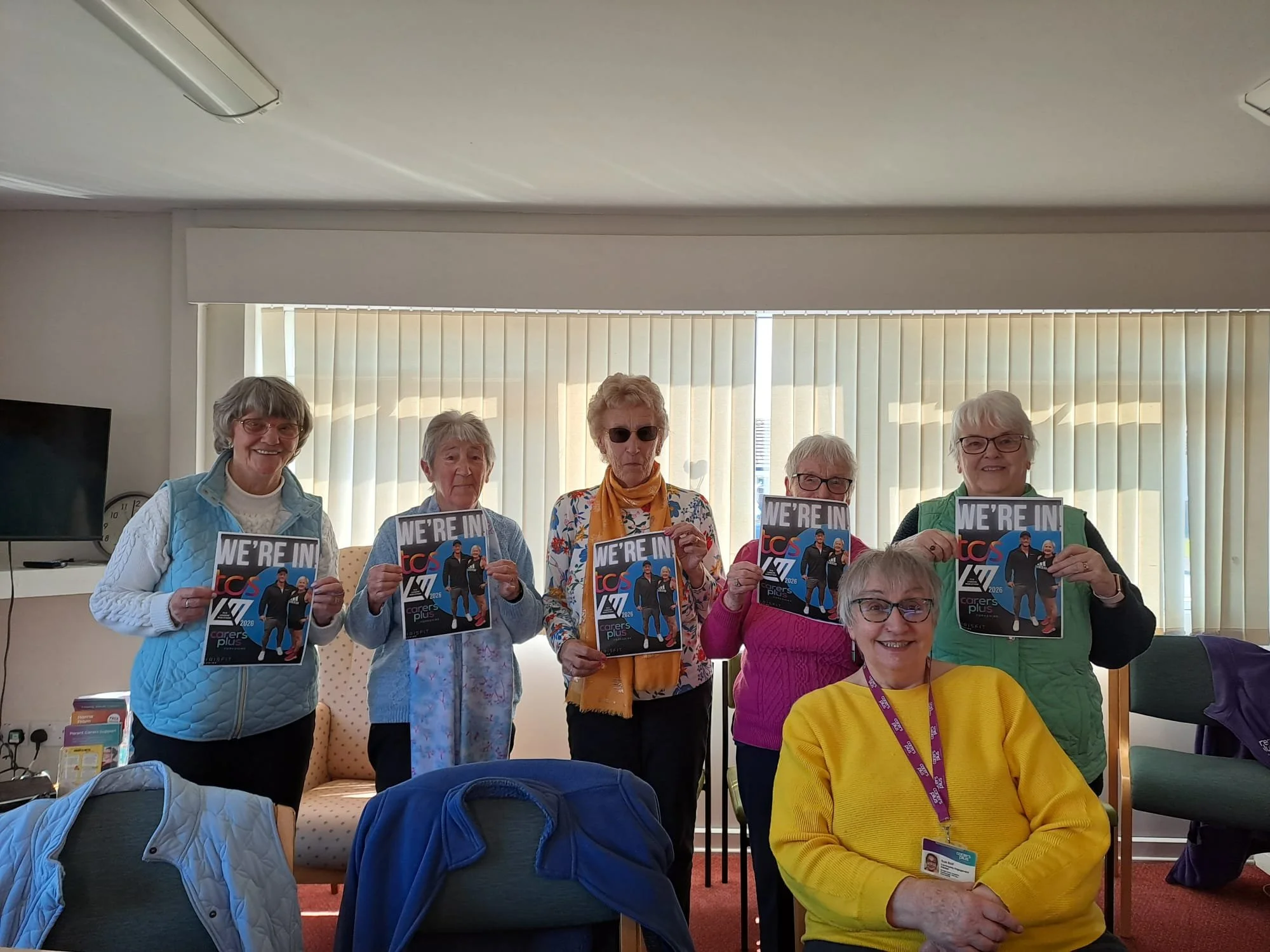 Clients from our Whitby group are proudly showing their support for Rachel Anderson, Head of Operations and @chrisfitcoaching_ as they take on the incredible London Marathon this Sunday🏃&zwj;♀️

Rachel is running to put unpaid carers on the map and 