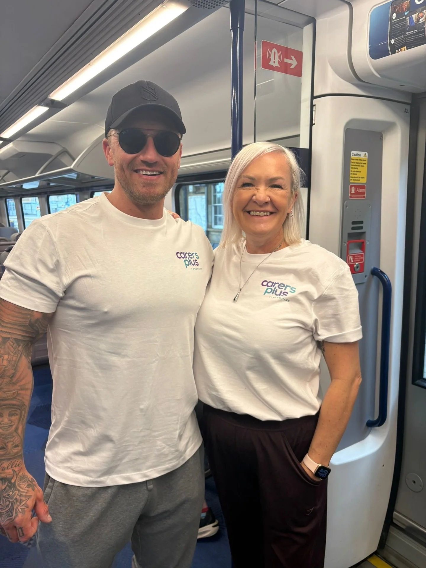 Rachel Anderson, Head of Operations and @chrisfitcoaching_ are now London bound for @londonmarathon ! 🏃&zwj;♀️ 

Rachel is running to put unpaid carers on the map and raise vital funds to support those who need it most 💜 

👉🏼 Show your support an