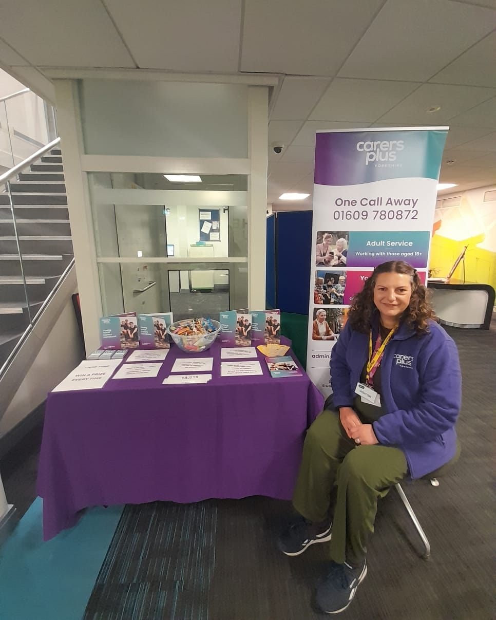 This morning, Nicola Ramshaw, Young Carer Worker, attended the Scarborough TEC Mental Health Awareness Week Drop-in 💜

@mentalhealthfoundation "Mental health is one of the most important foundations for a healthy and long life, and we believe e