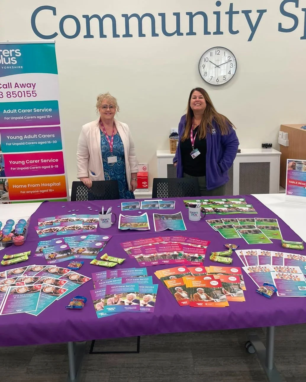 We are at Scarborough Library this morning until 12noon! Pop down and have a chat with Dawn and Tara! We look forward to seeing you 💜