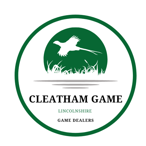 Logo for Cleatham Game, featuring a flying bird over grass in a green circle with black and green text.
