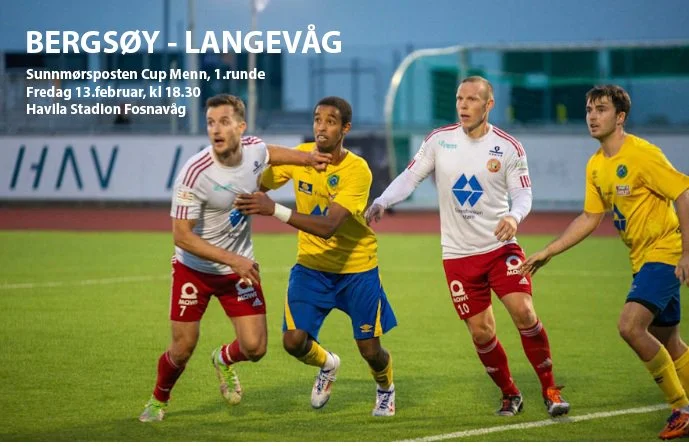 Årets første kamp for A-laget herre!