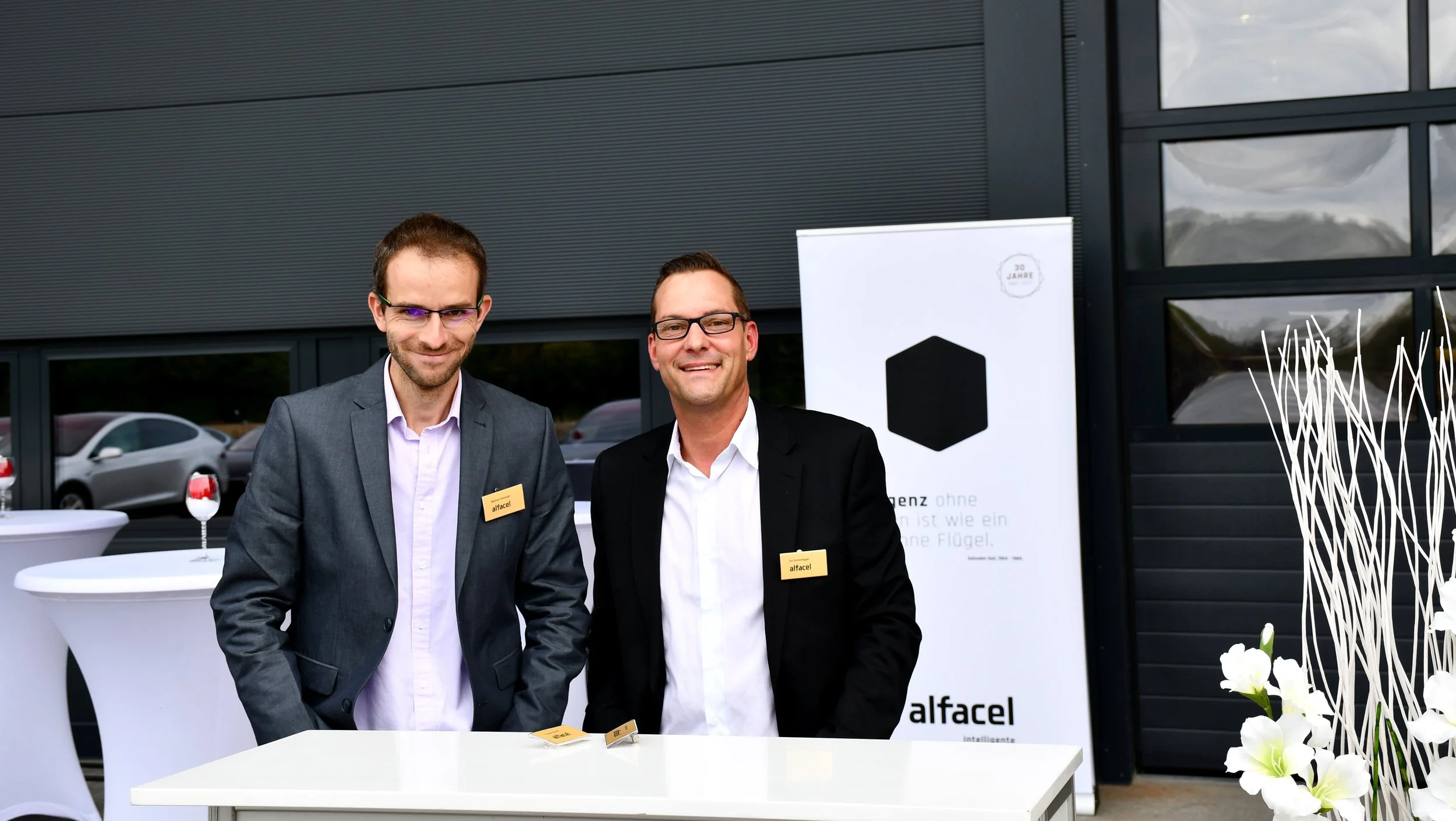 Kundenanlass: Firmenjubiläum 30 Jahre Alfacel Büro Pratteln