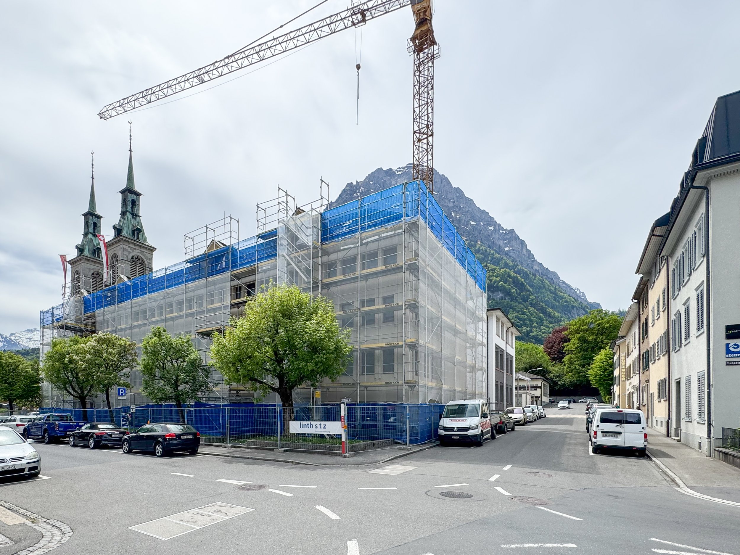 Baustart Zwinglistrasse Glarus