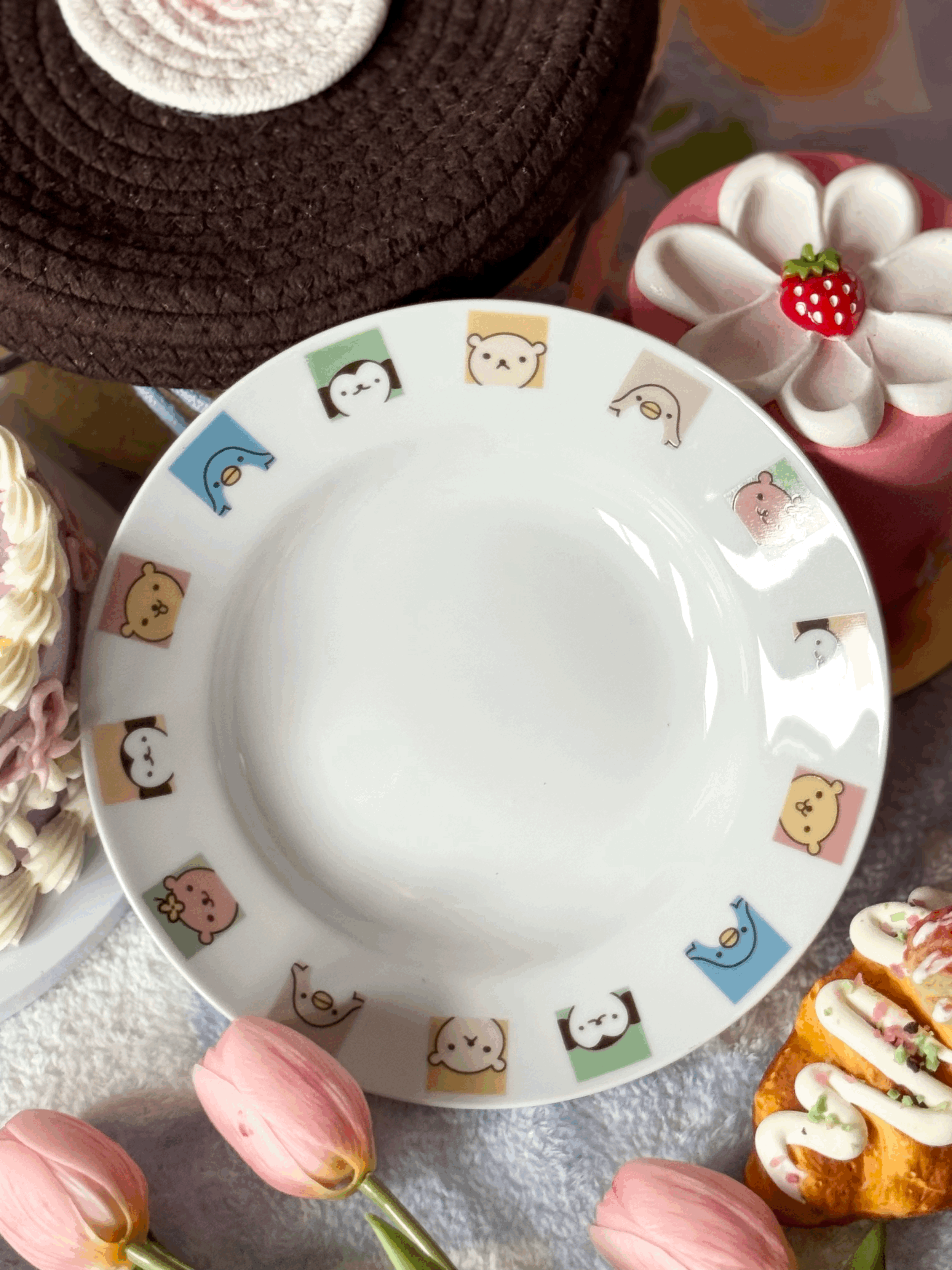 Cute Animal Plate