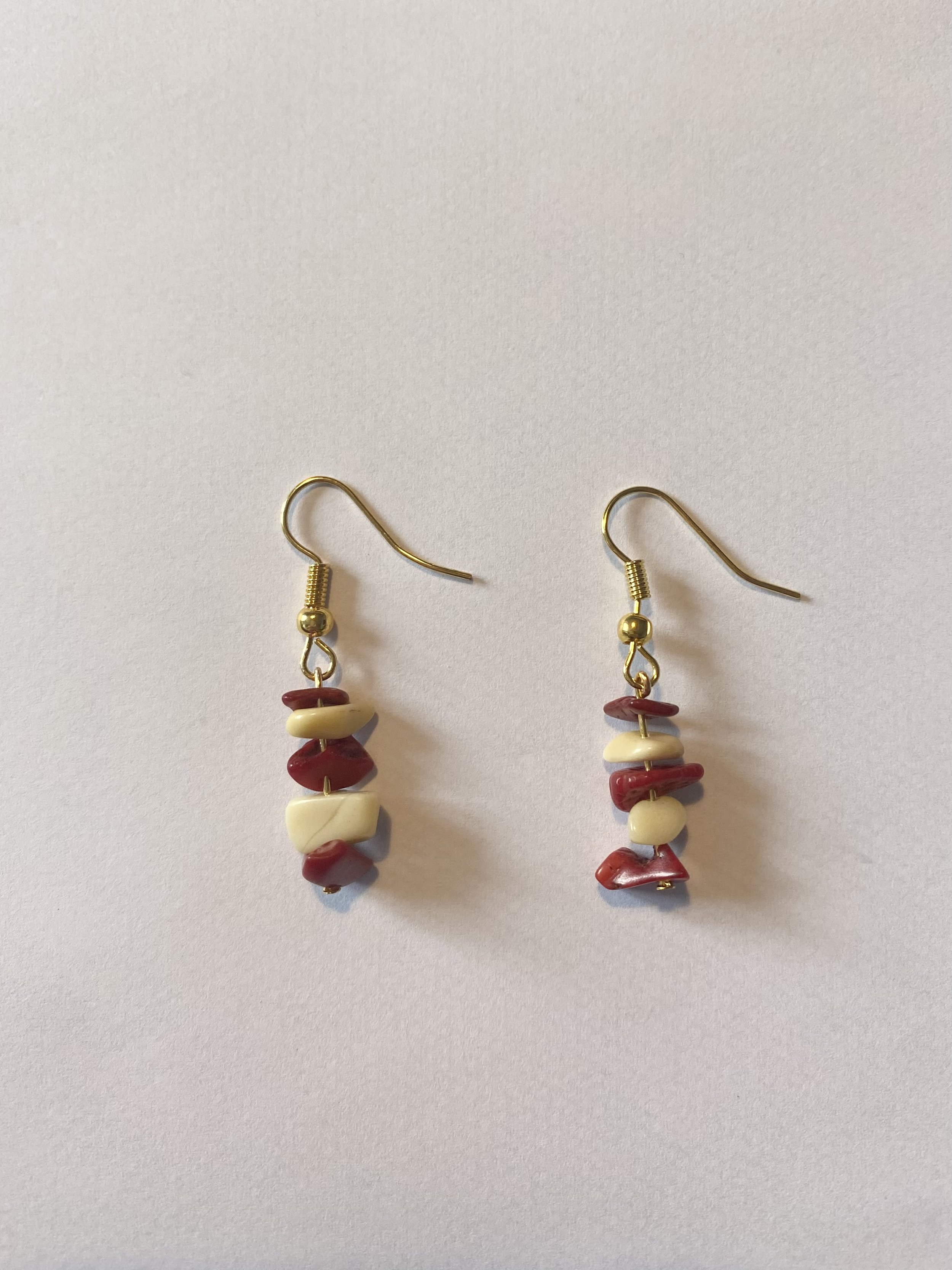 Coral Earrings