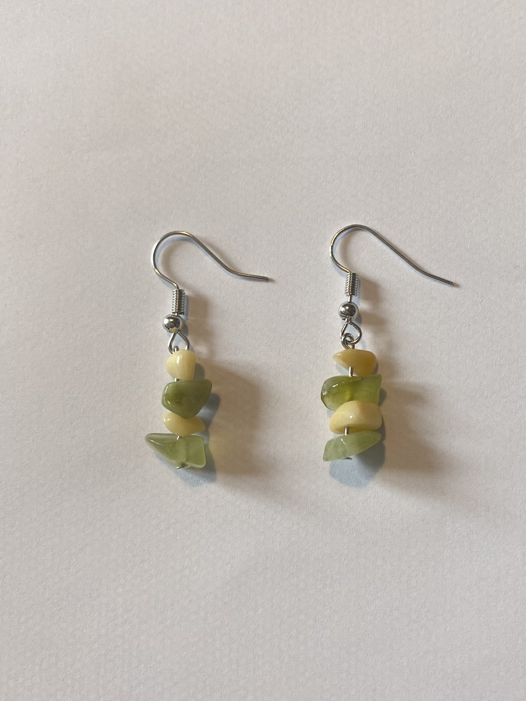 Sage Crystal Earrings