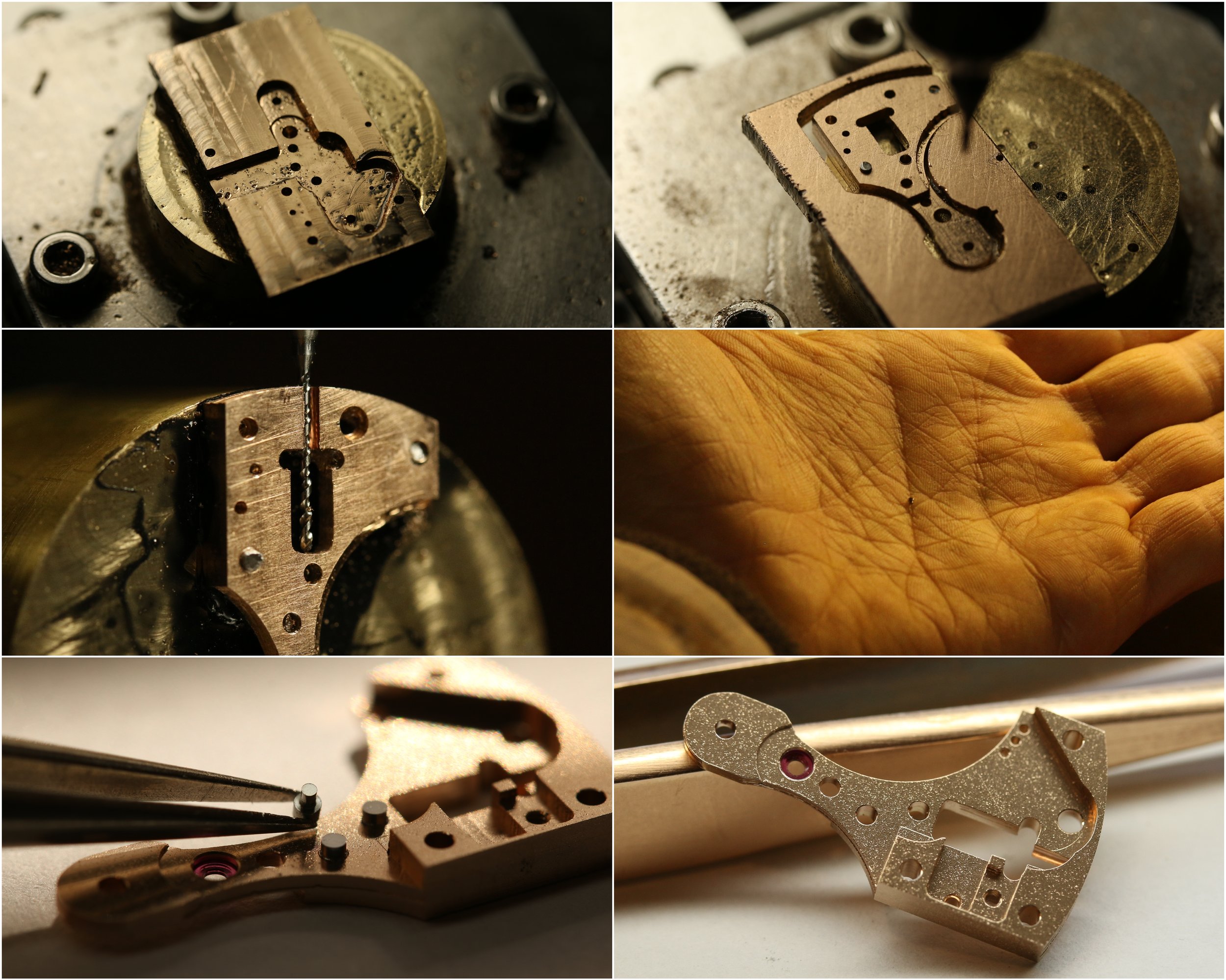 Watch Frame Machining Process Making the watch | Discover Precision Watchmaking Today — A.Birchall ...