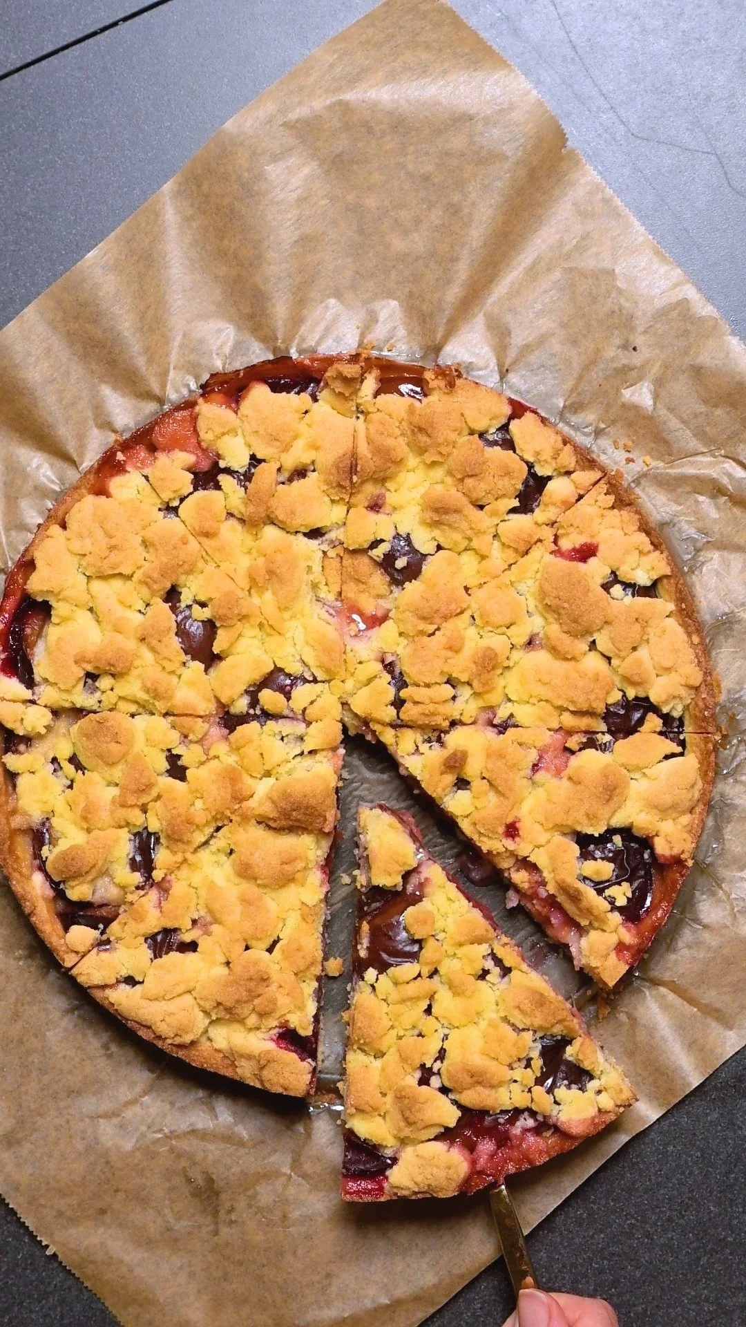 Zwetschgen Streuselkuchen