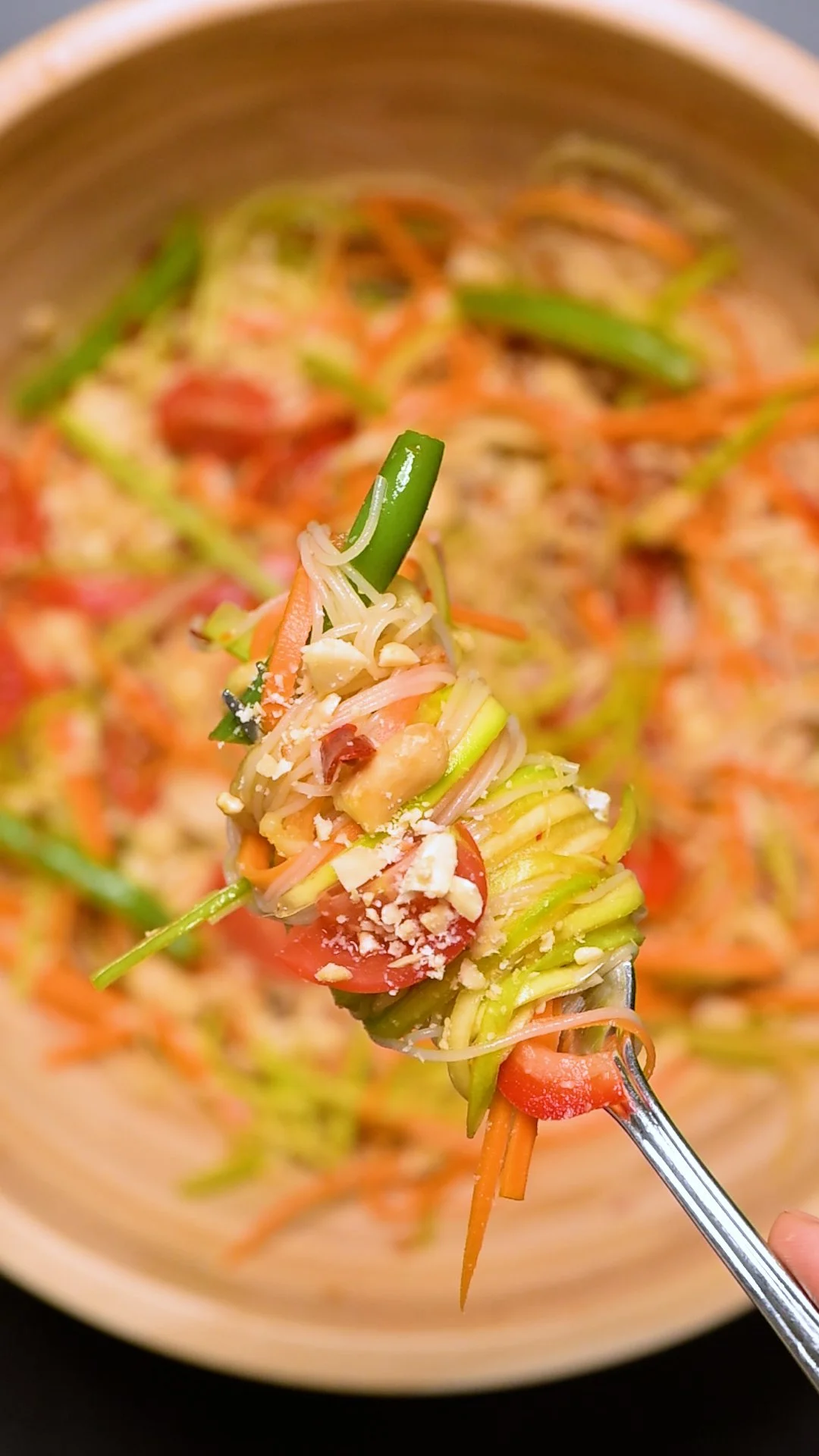 Som Tam Thai Glasnudelsalat