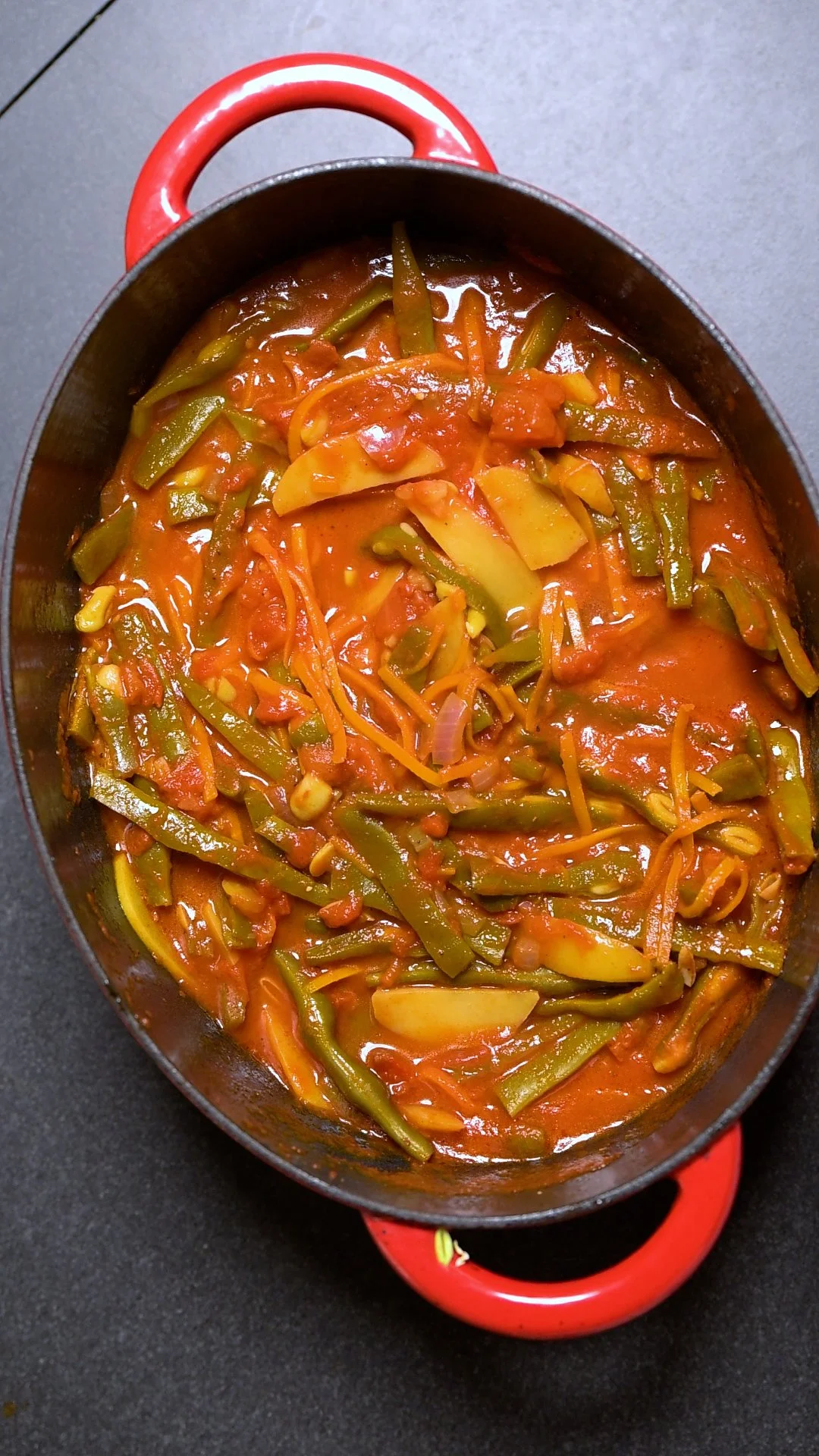 Taze Fasulye - grüner Bohneneintopf