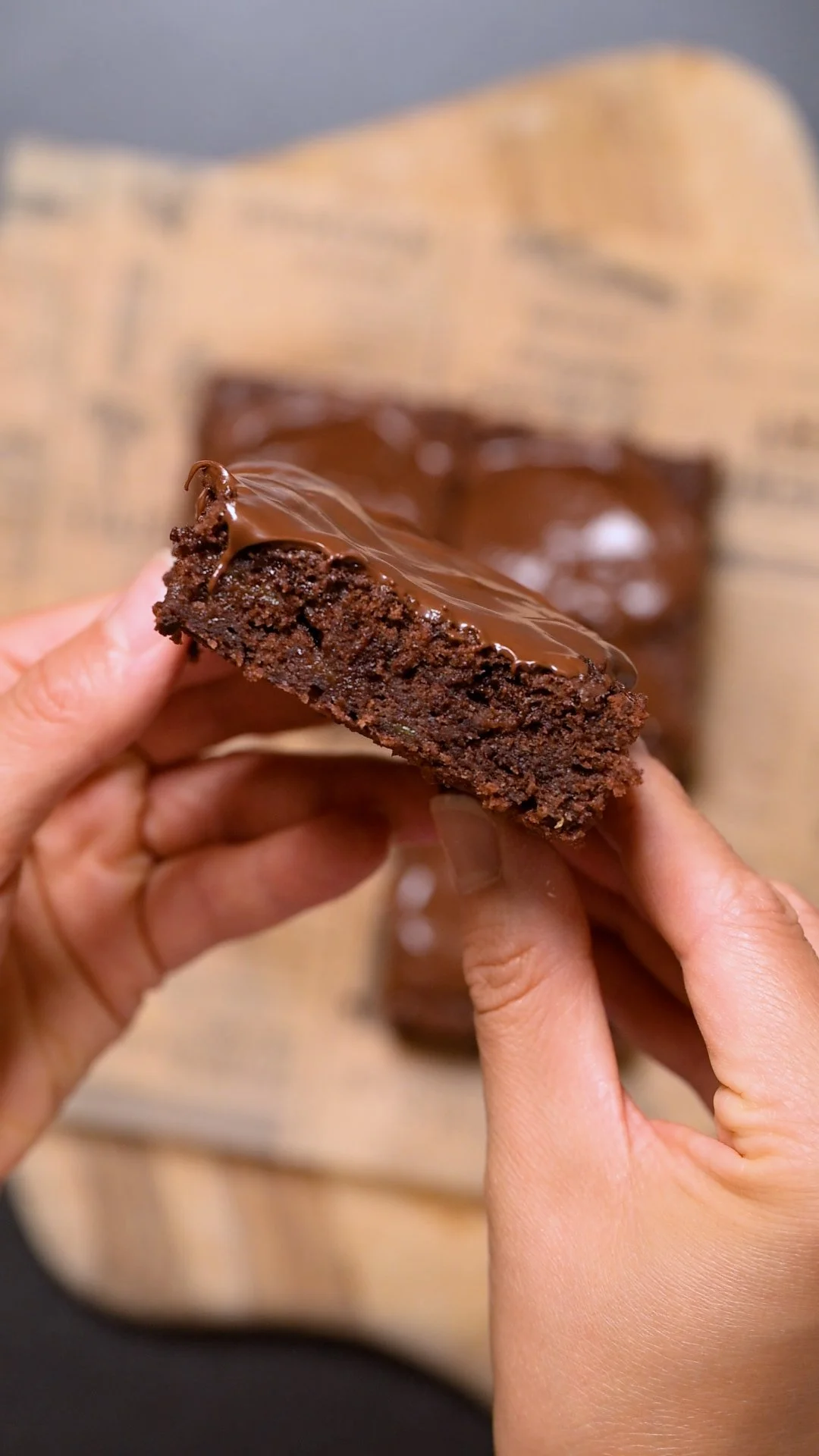 Zucchini Schoko Brownie