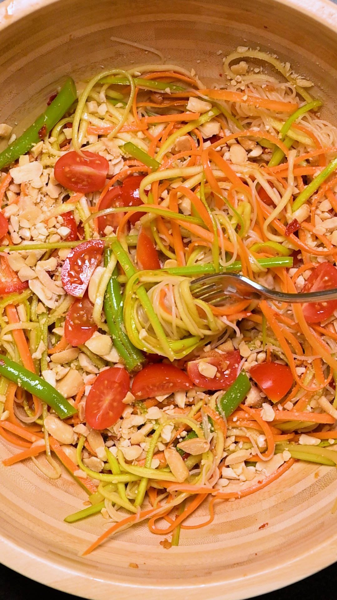 Som Tam Thai Glasnudelsalat