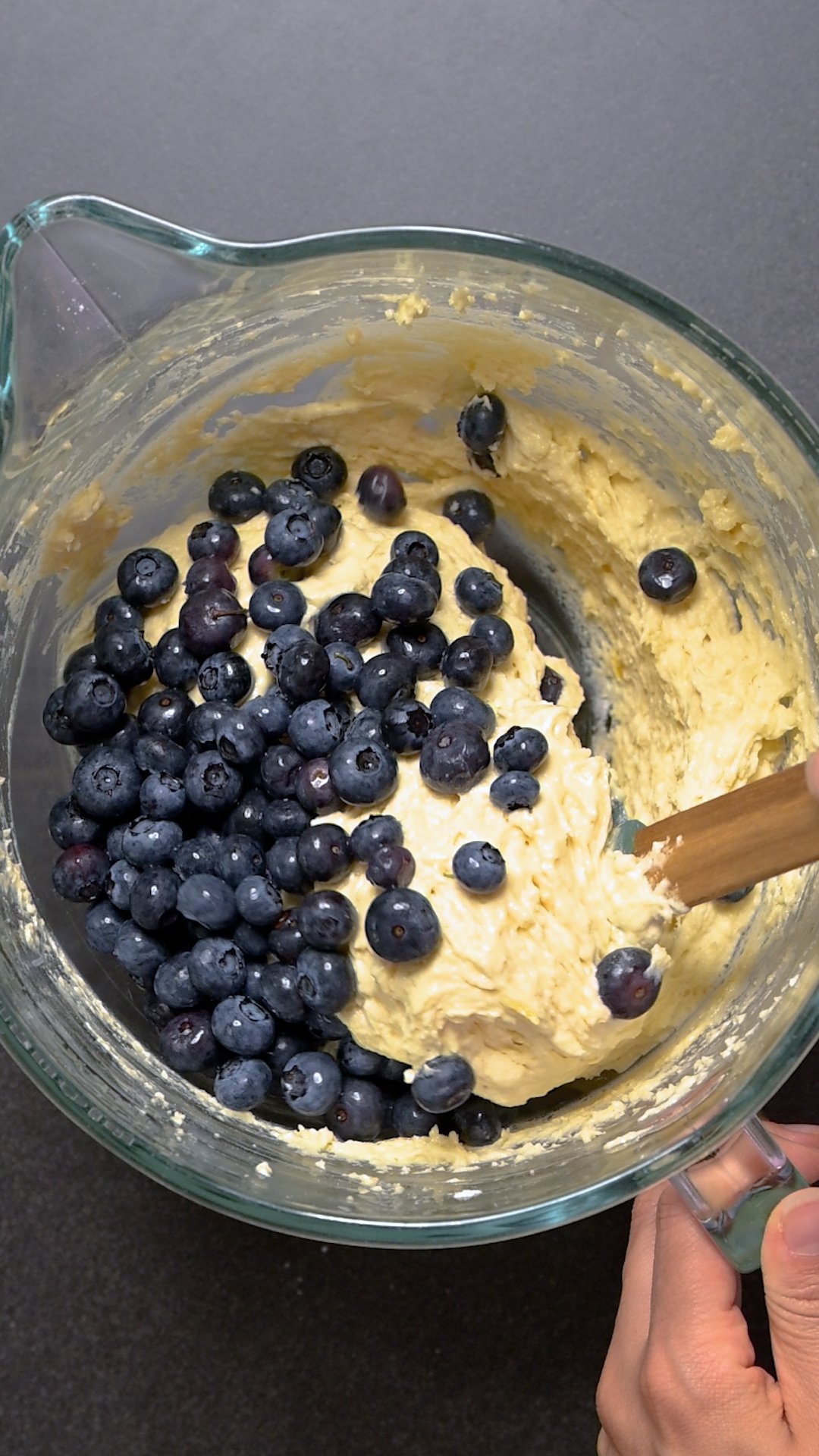Zitronen Heidelbeeren Kuchen
