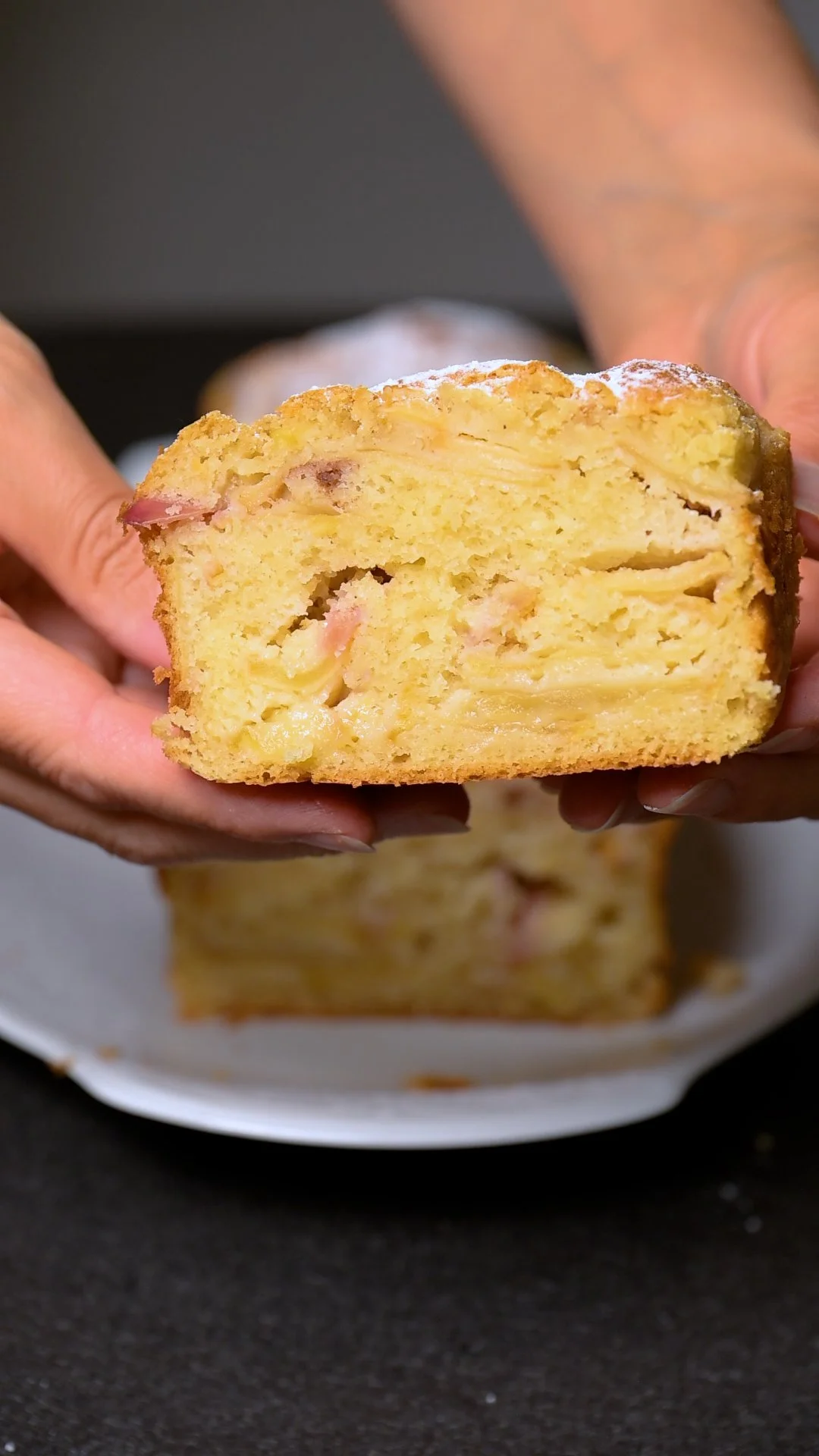 Invisible Apfelkuchen