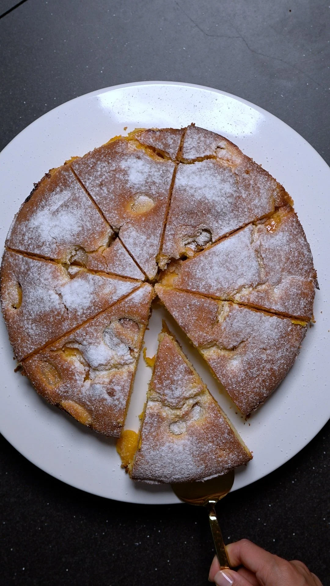 Aprikosenkuchen