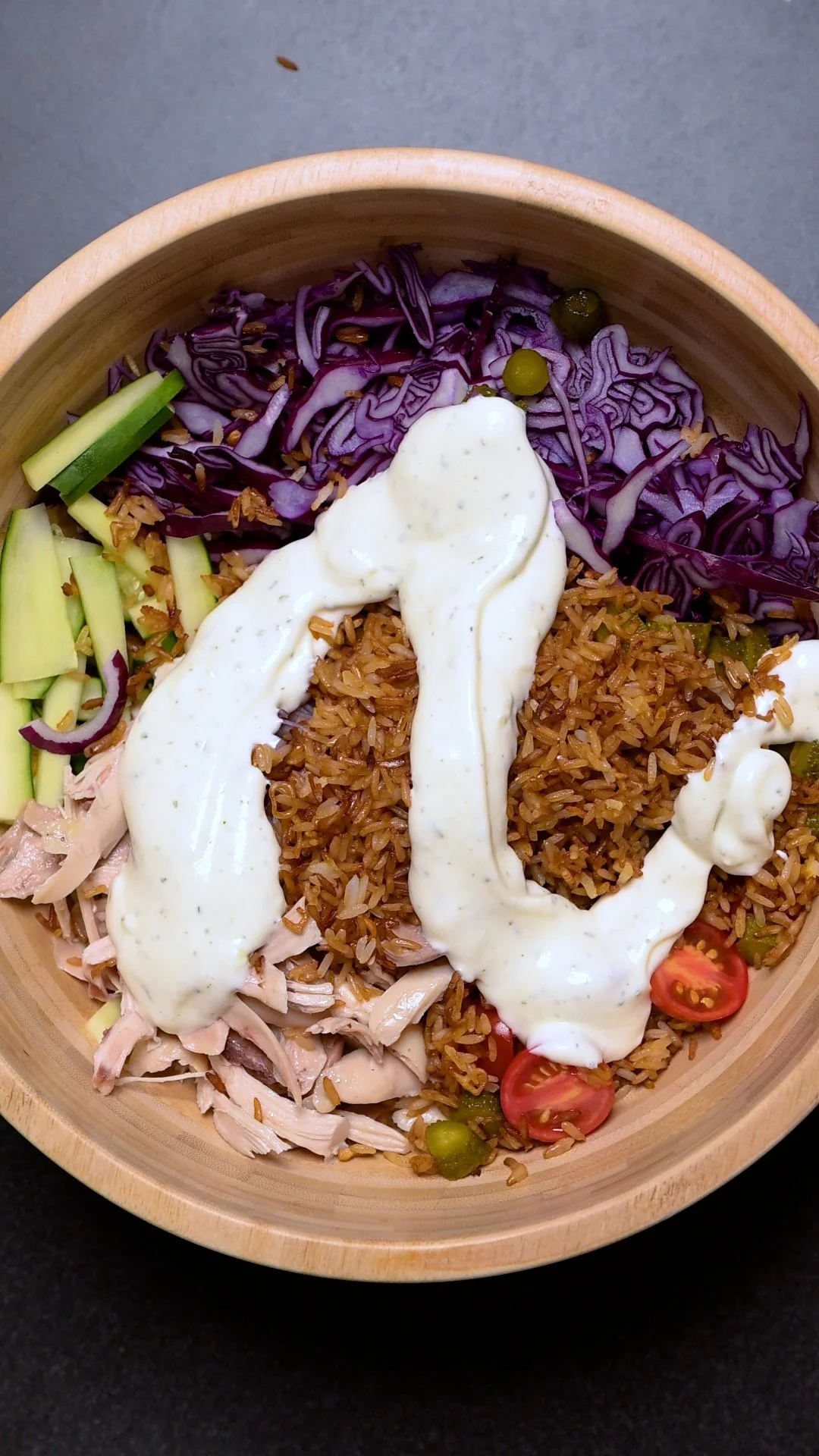 Crispy Rice Döner Bowl