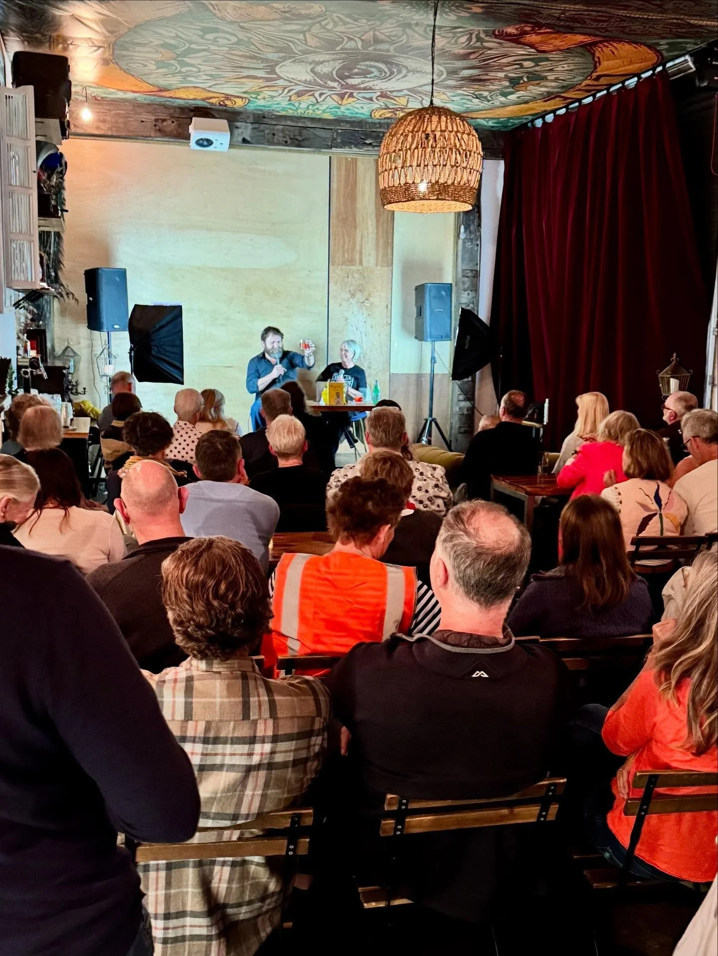 Last night&rsquo;s Faster &amp; Fairer Tour - what a great evening.  We laughed, we learned and shared in a fabulous conversation between Saul Griffith and Anne Delaney. And we left energised - let&rsquo;s Electrify Together
