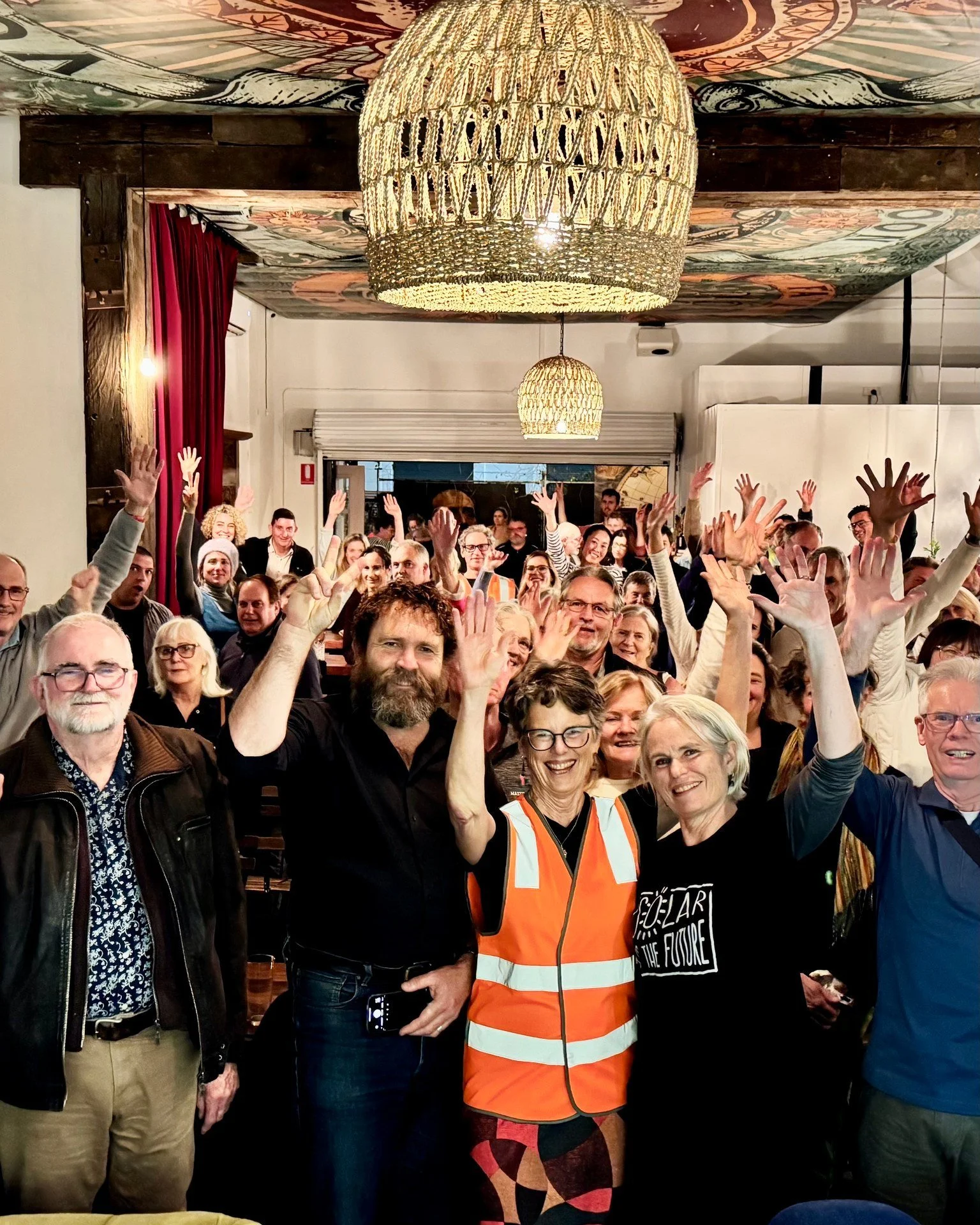 Yes, Electrify Gold Coast is keen to join a consumer army to lead the fight for the cheapest energy system.  Thanks Saul Griffith @rewiringaus for inspiring us and Anne Delaney @reneweconomy for hosting a fabulous conversation here on the Gold Coast.