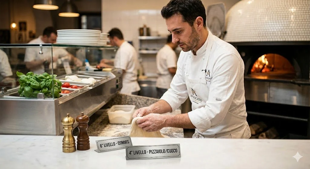 Avvocato in Sudtirolo e Trentino per far valere le differenze retributive nel turismo, alberghi, ristorazione, per i cuochi, camerieri di ristorante e pizzaioli assunti come sesto livello invece di un quarto livello