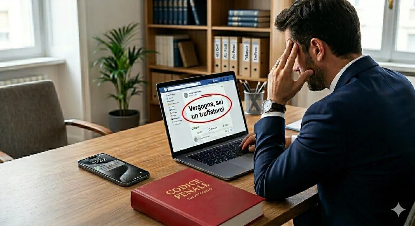 Consulenza legale per diffamazione social a Bolzano, Trento, Fassa, Fiemme, Valsugana, Cembra, Merano, Bressanone: l'avvocato Andy Rossi assiste vittime di offese, insulti e truffe online