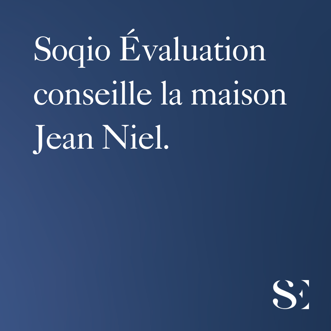 Soqio Évaluation a eu le plaisir d'accompagner la maison Jean Niel - Fragrances &amp; Flavors.