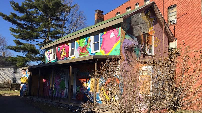 197 Green Street - Graffiti house