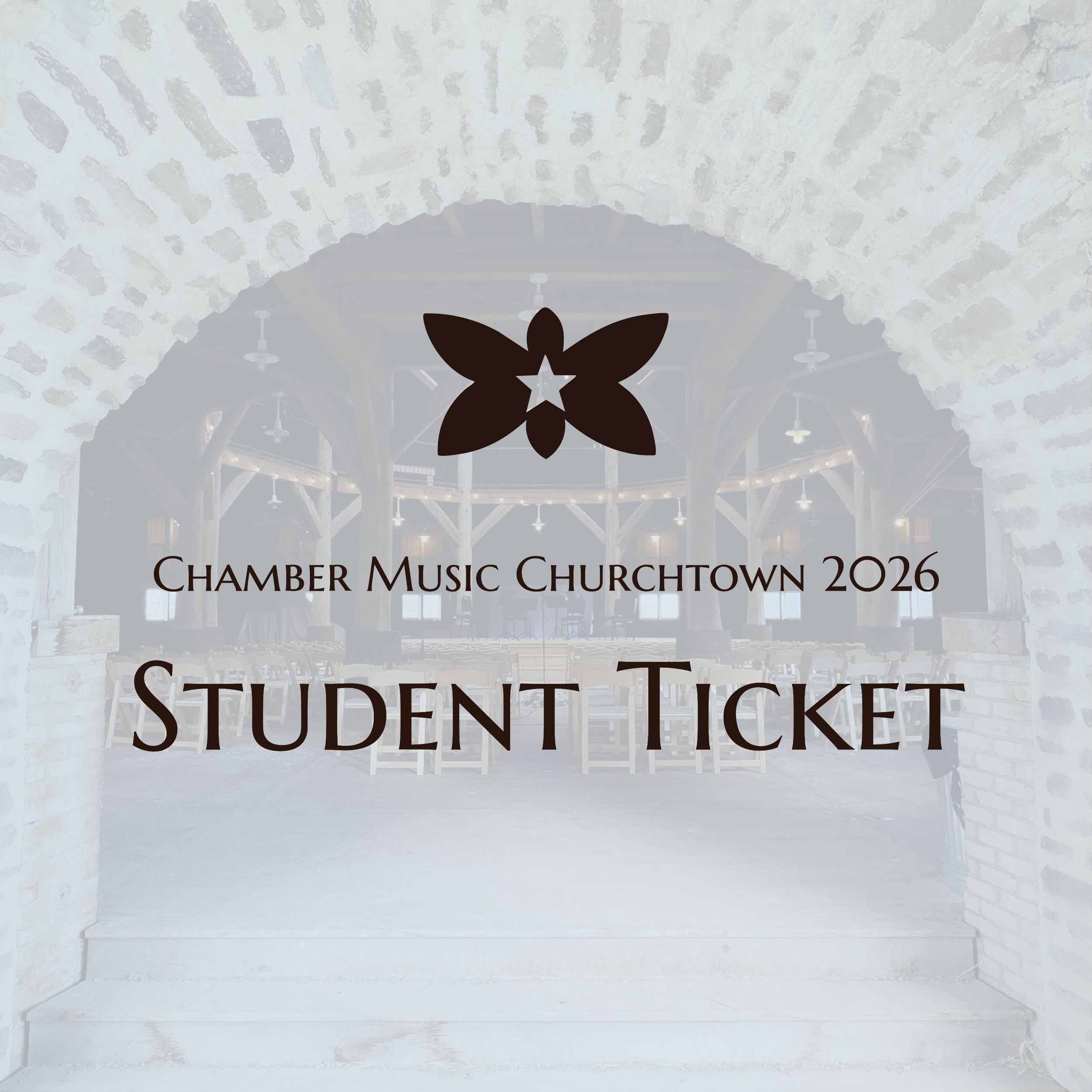 Chamber Music Churchtown 2026: Student Ticket