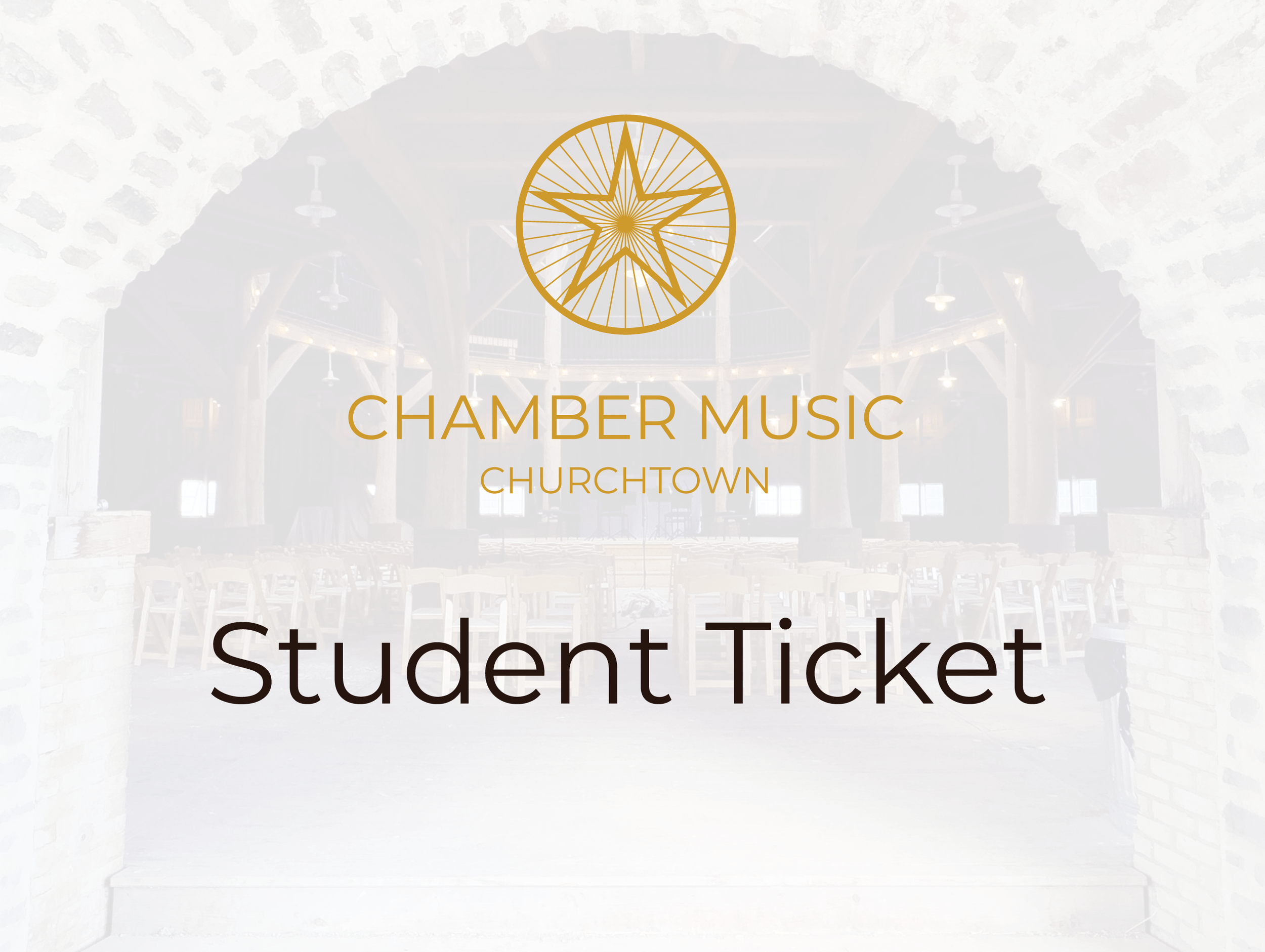 Chamber Music Churchtown 2026: Student Ticket