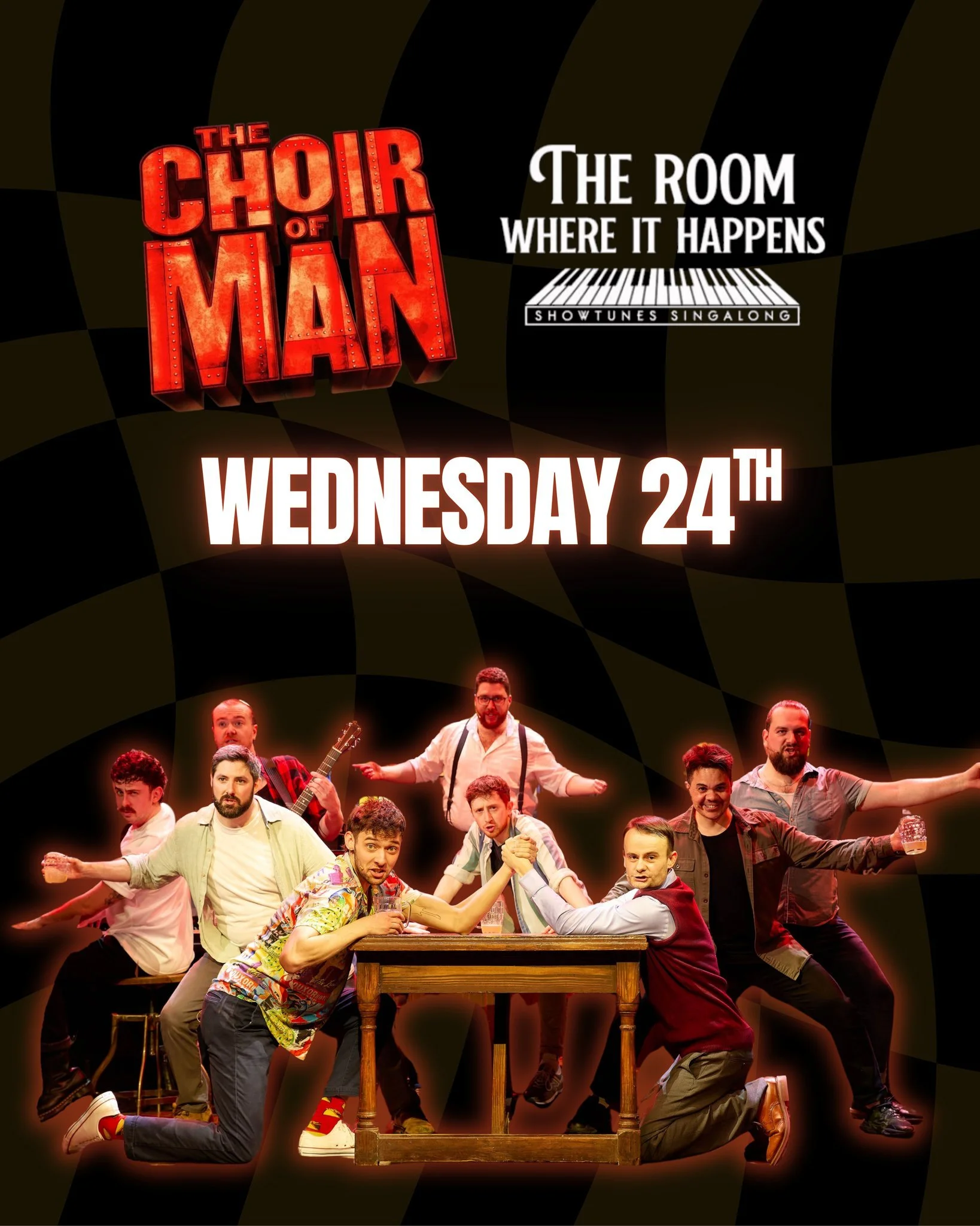 🚨 Just confirmed&hellip; The cast of Choir of Man are joining us TOMORROW NIGHT post-show for a singalong like no other.

If you&rsquo;ve ever seen them live, you know what&rsquo;s coming. If you haven&rsquo;t - now&rsquo;s your chance to see them l