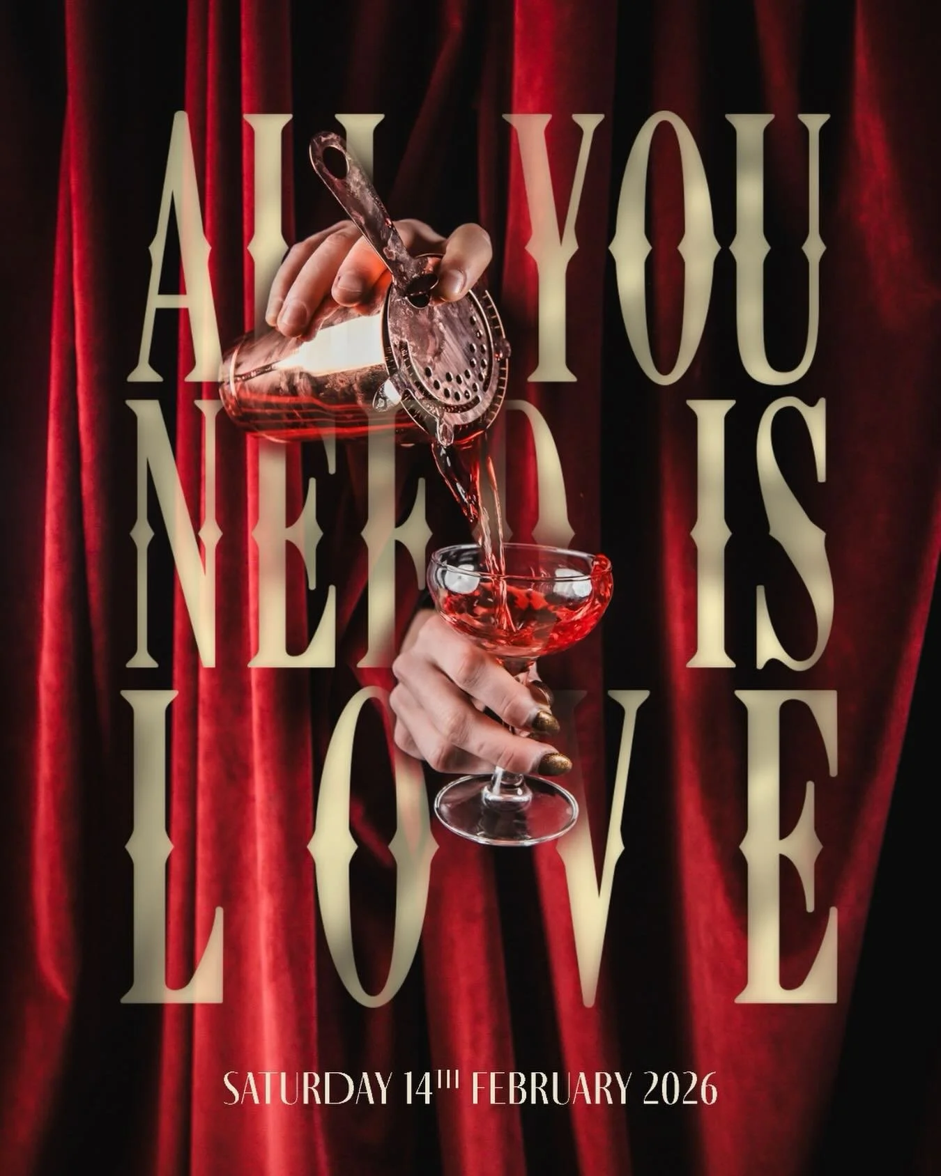 The room is ready, the lights are low&hellip; join us this Valentine&rsquo;s Day for brunch, dinner, drinks and the greatest celebration of love! 

Friends, lovers, tangled romances &amp; great loves - this one&rsquo;s for you! 

&hearts;️ Book via o