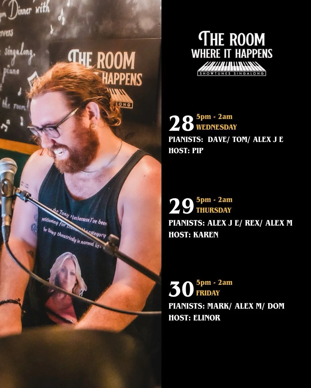 This week&hellip;

#theroomwhereithappenssoho