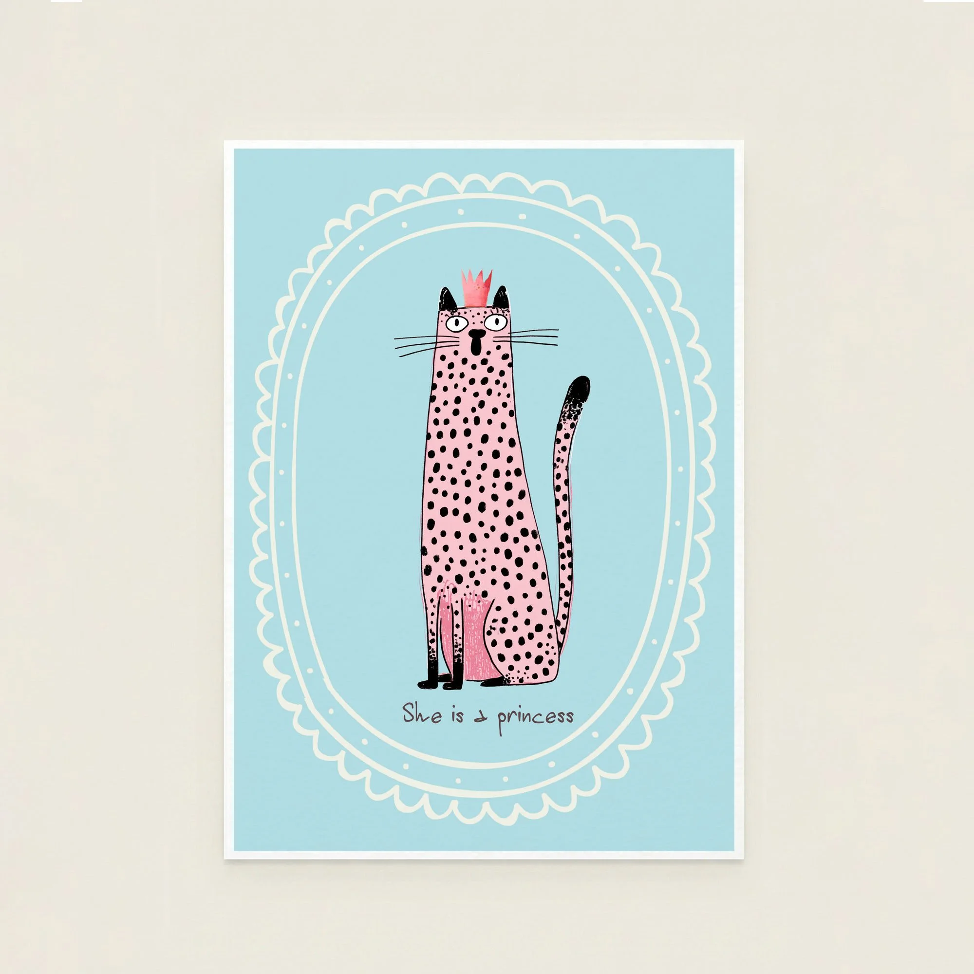 She Is A Princess Print
