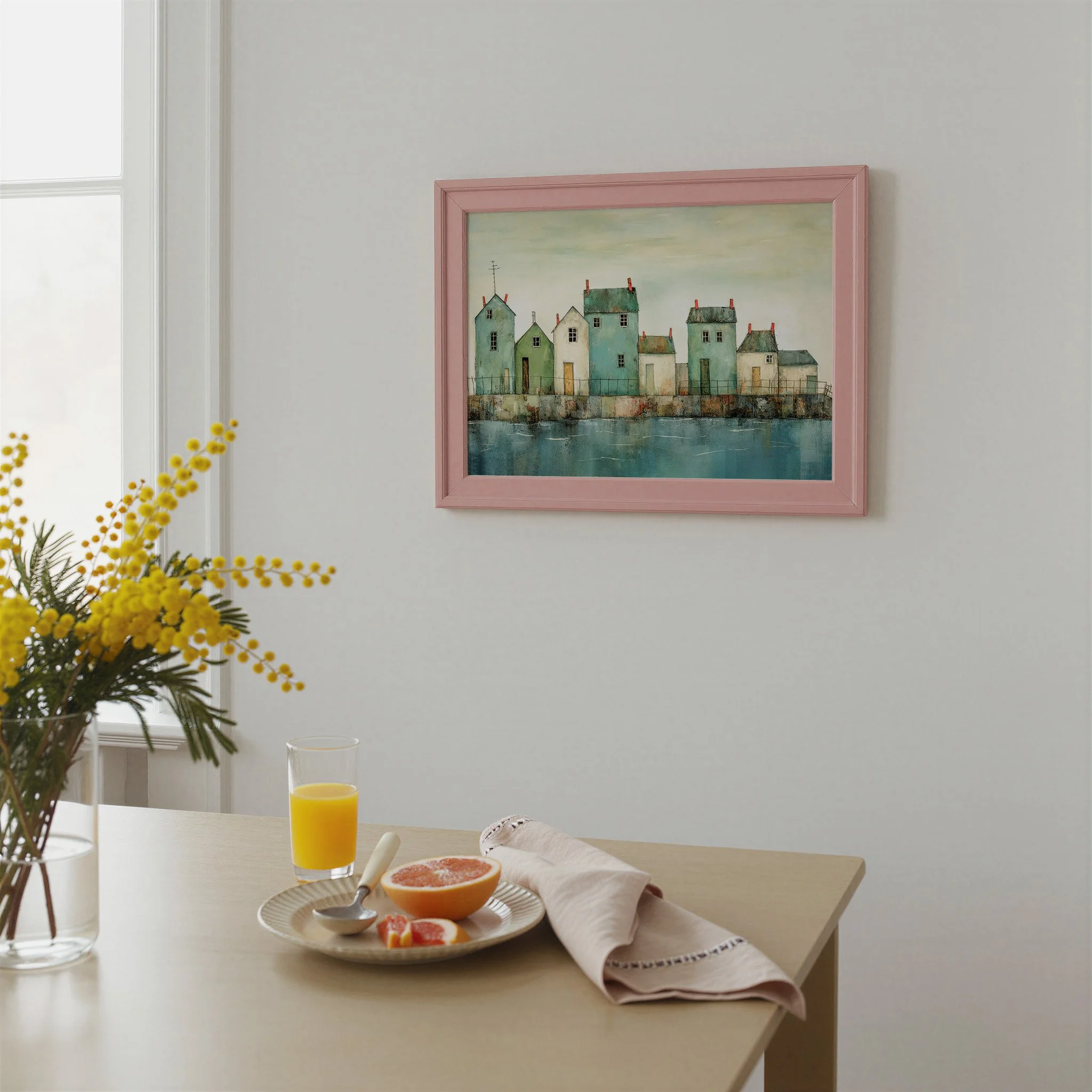 teal-harbour-houses-waterfront-framed-print.jpg