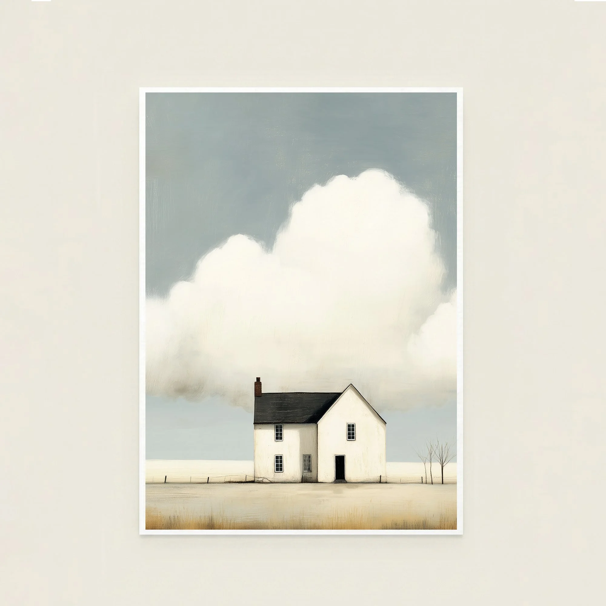 Farmhouse Cloud Print